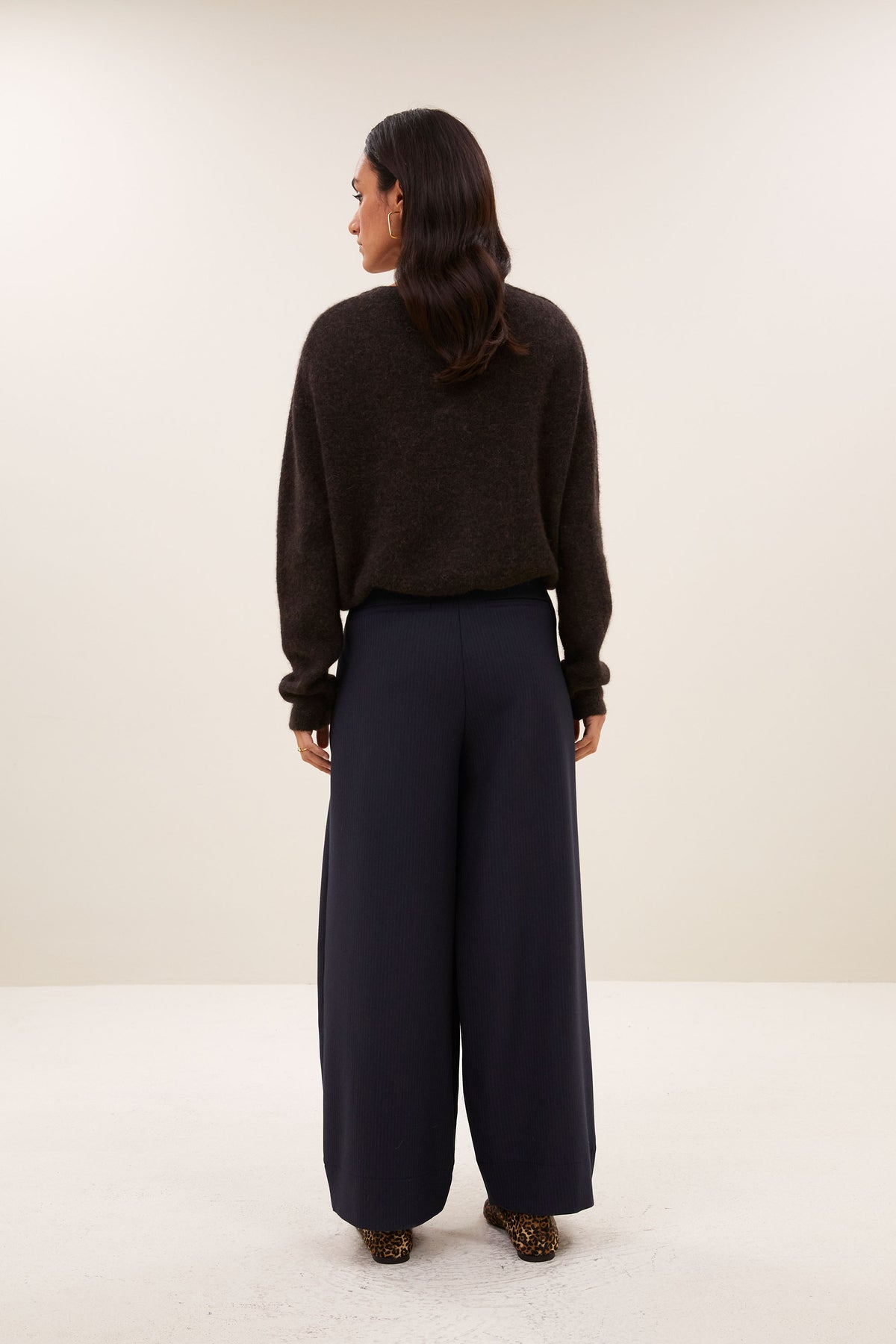 cleo cardigan | deep brown