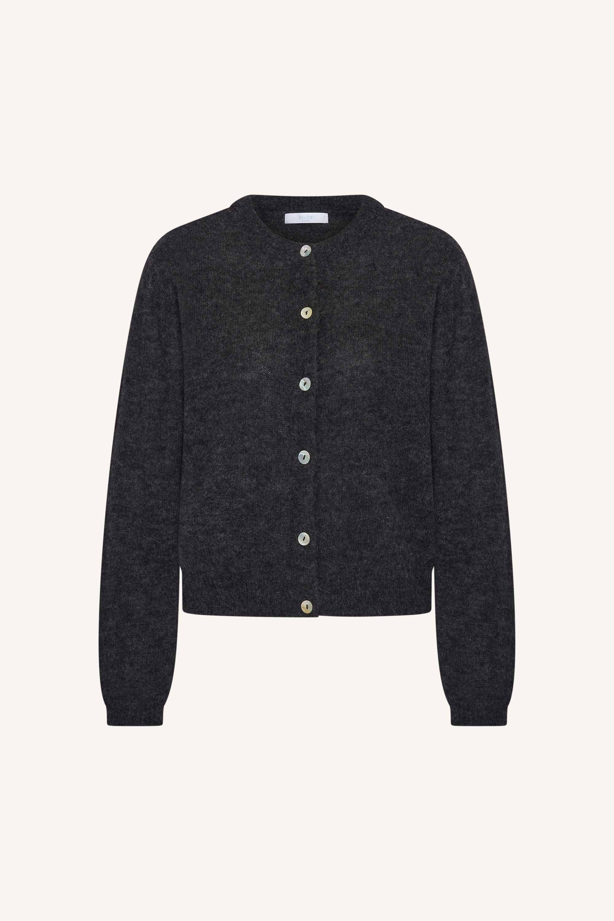 cleo cardigan | dark grey melee