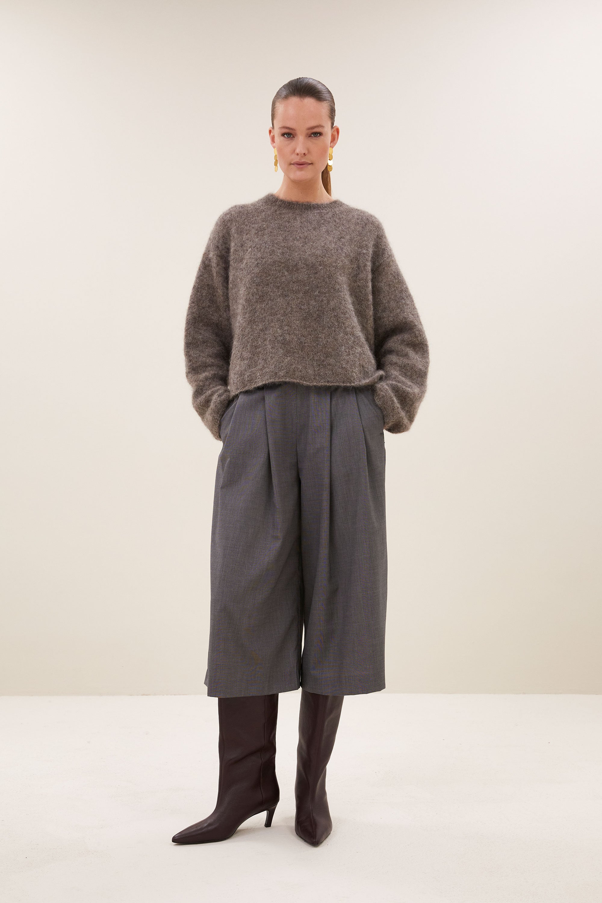 mowi bermuda shorts | dark grey