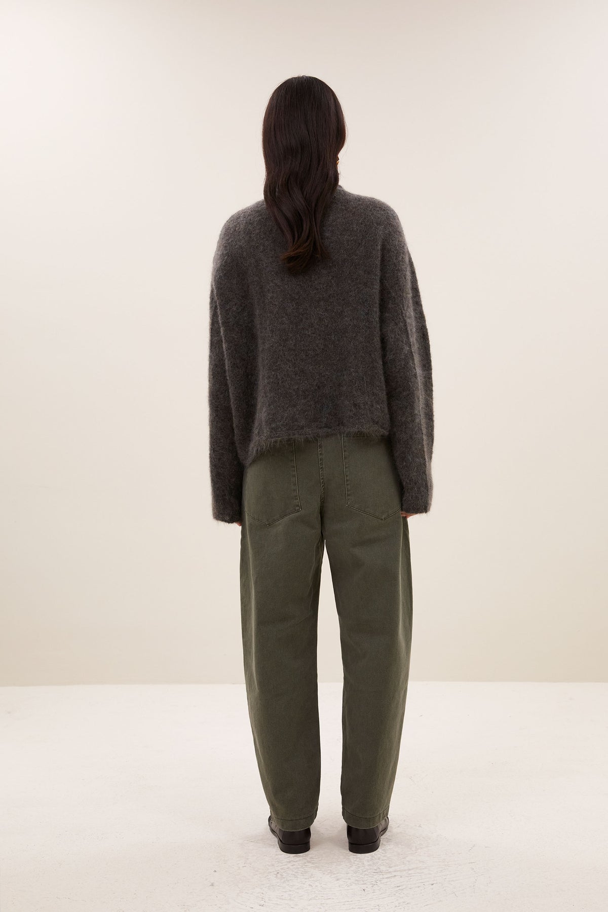 vasile pullover | moss brown
