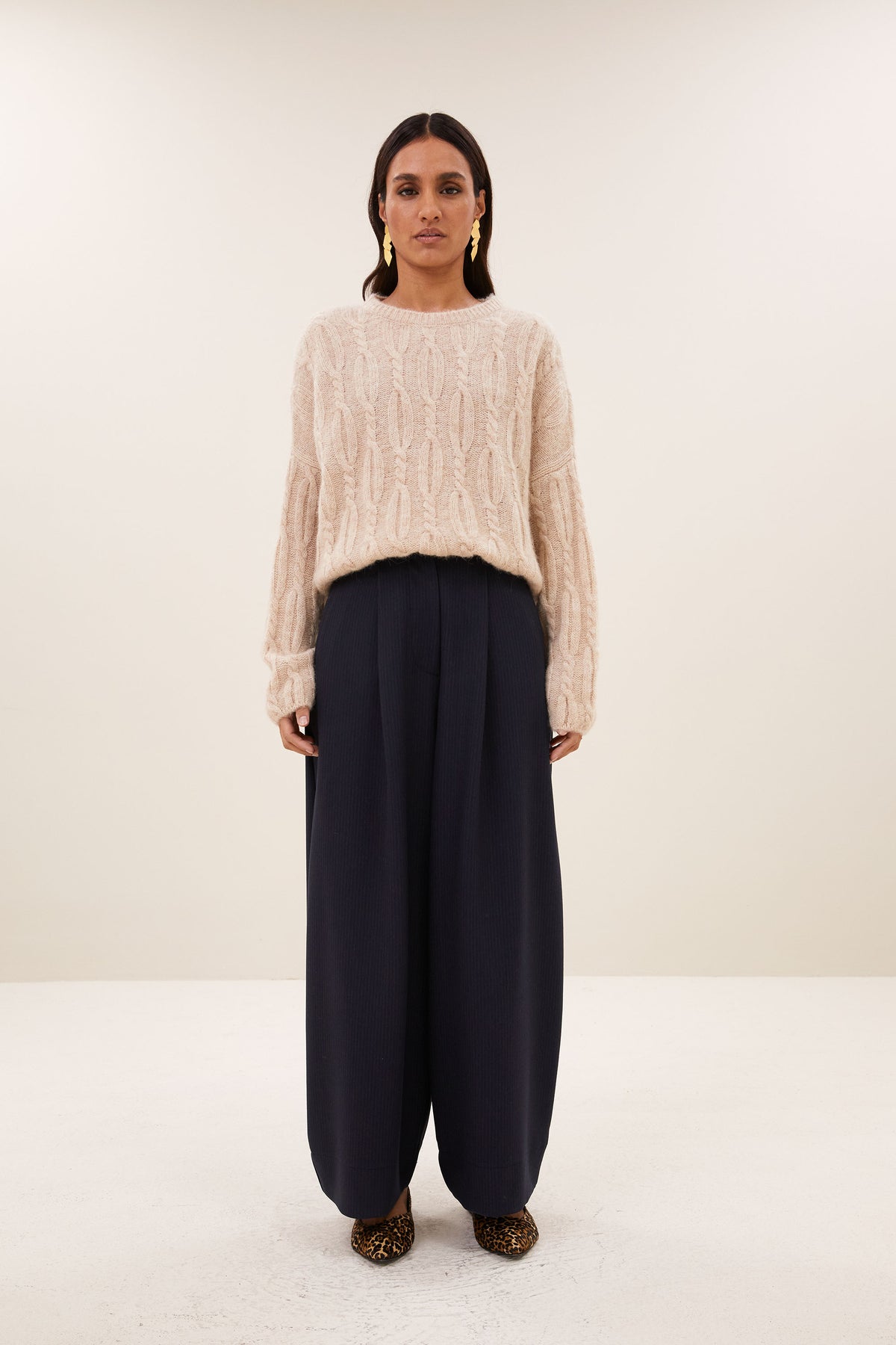lora pullover | chalk