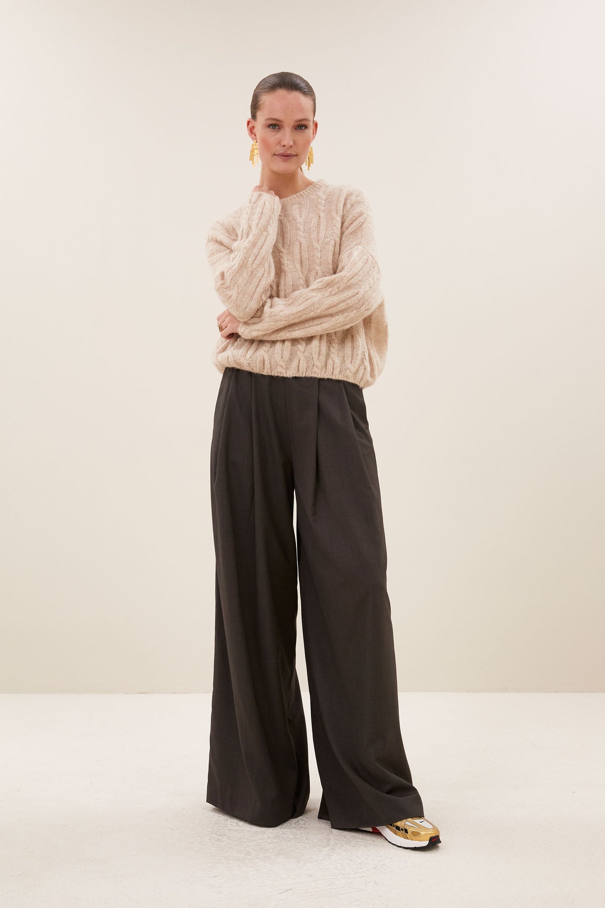 lora pullover | chalk