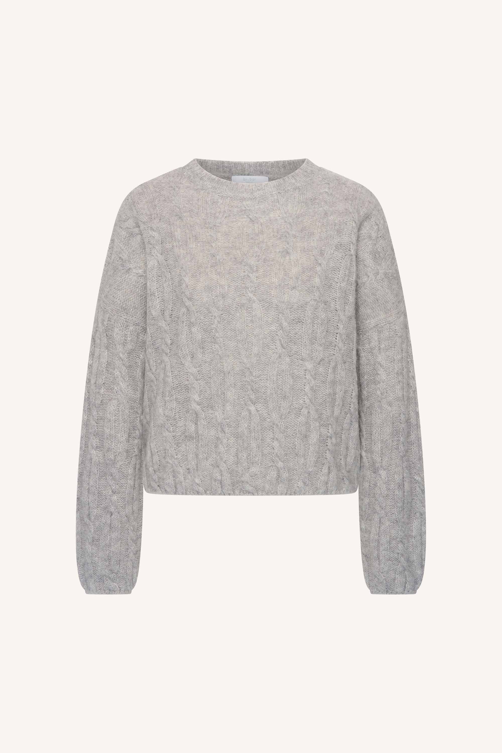 lora pullover | grey melee