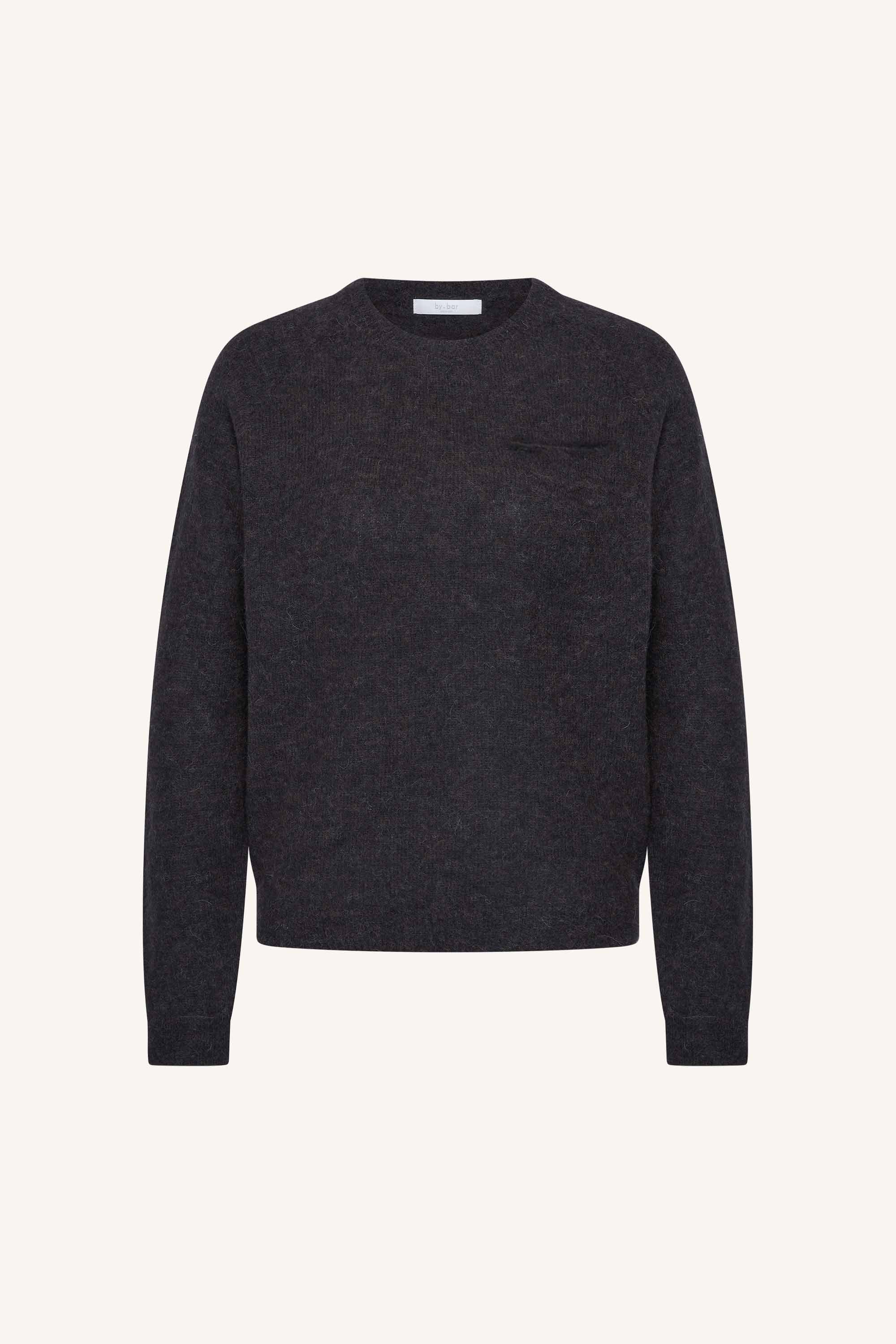 polly pullover | dark grey melee