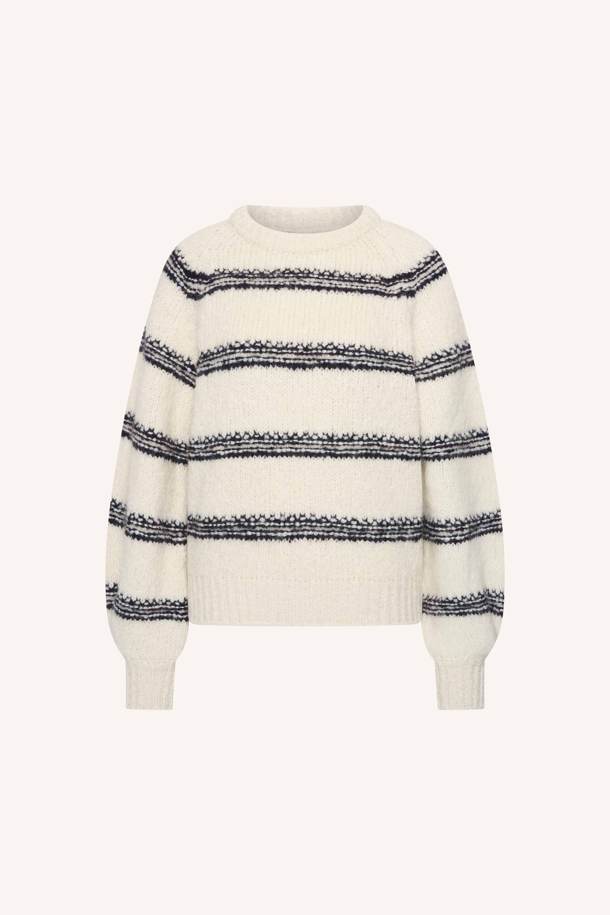 lucia stripe pullover | marine stripe