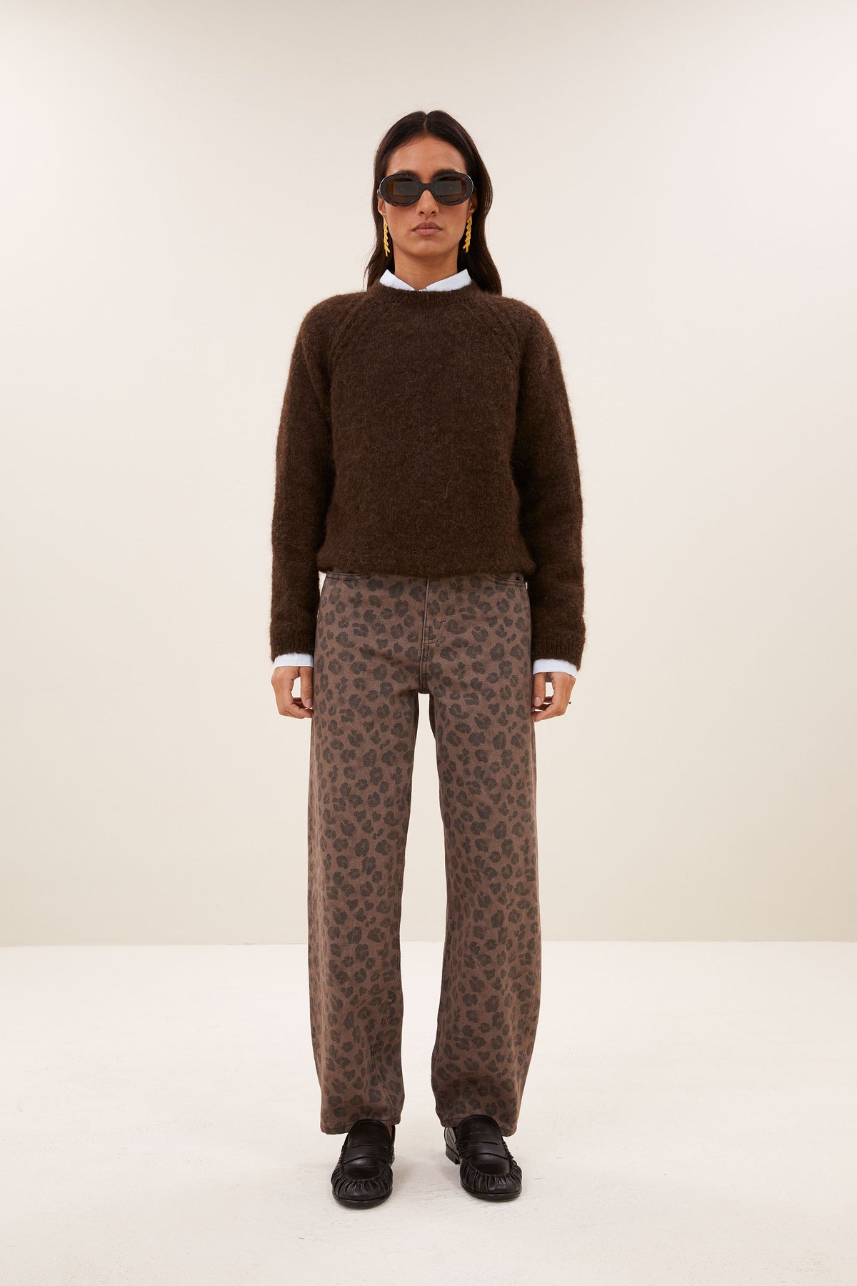 falon pullover | deep brown