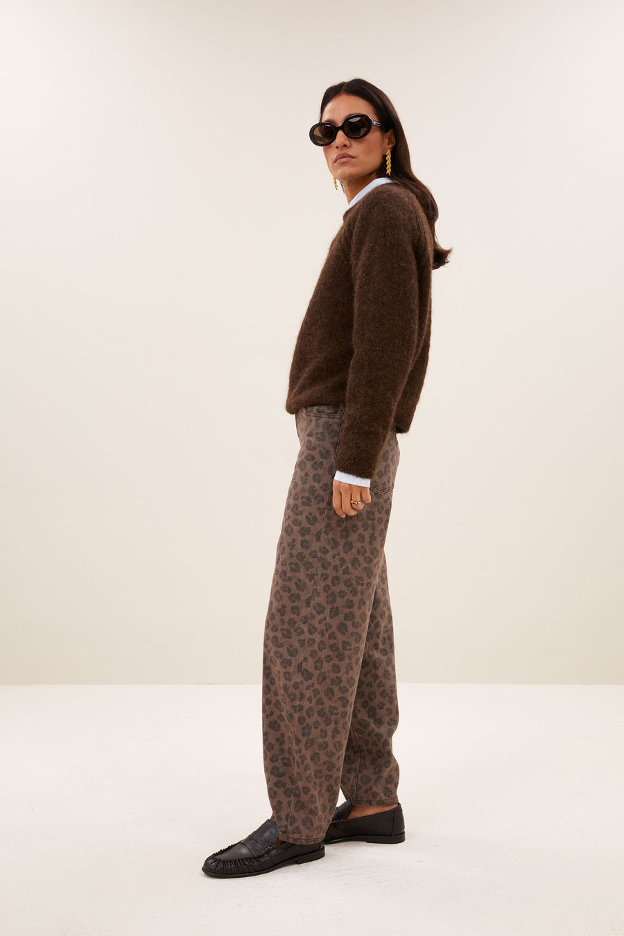 falon pullover | deep brown