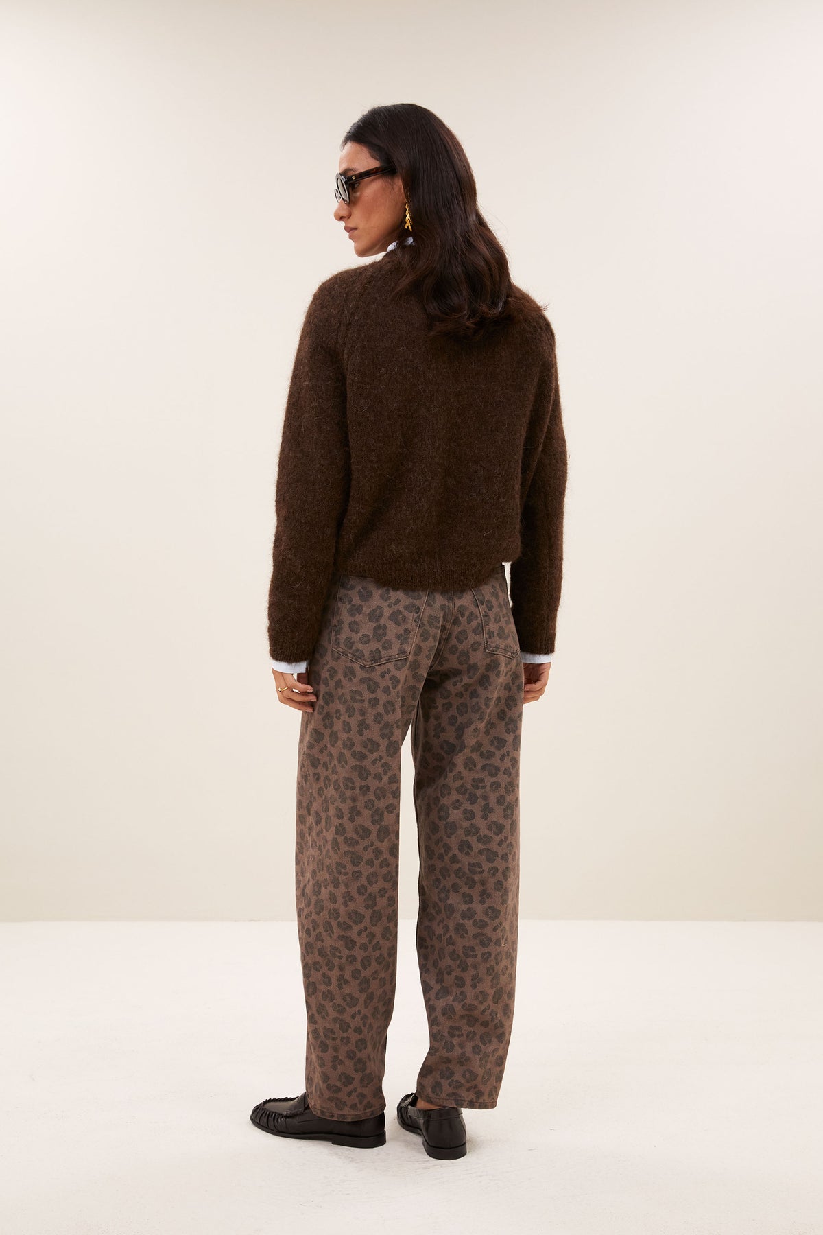 falon pullover | deep brown
