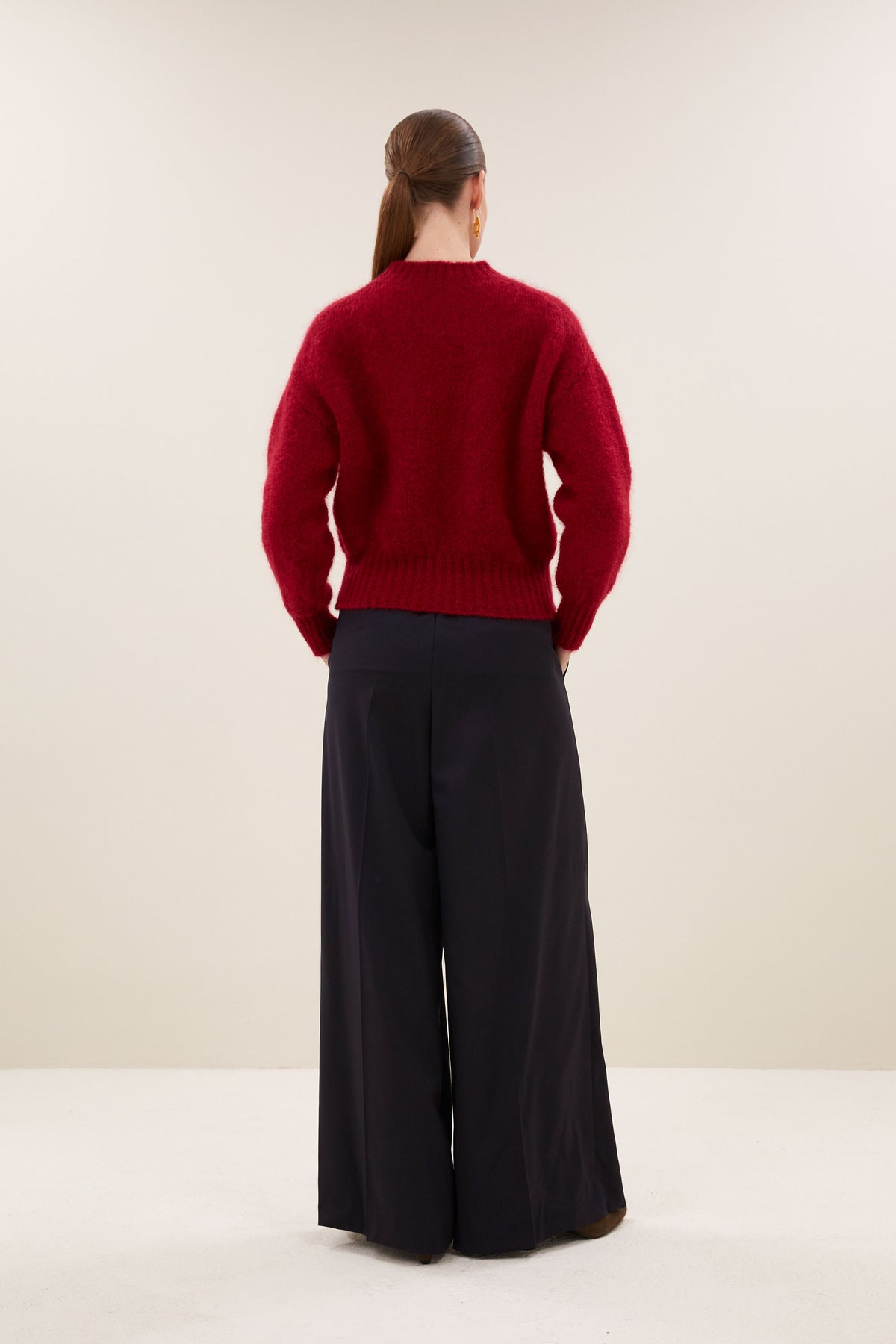 sonny pullover | wine rose
