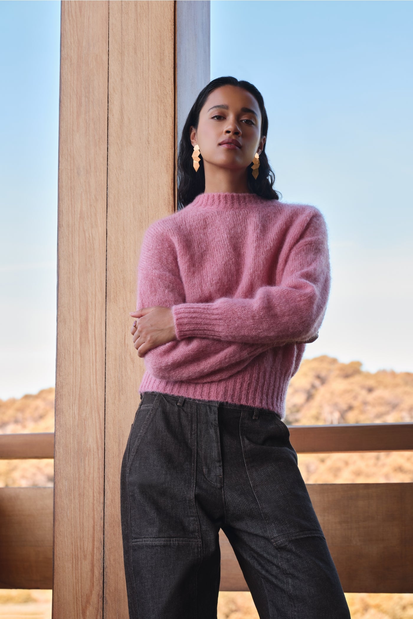 sonny pullover | ash rose
