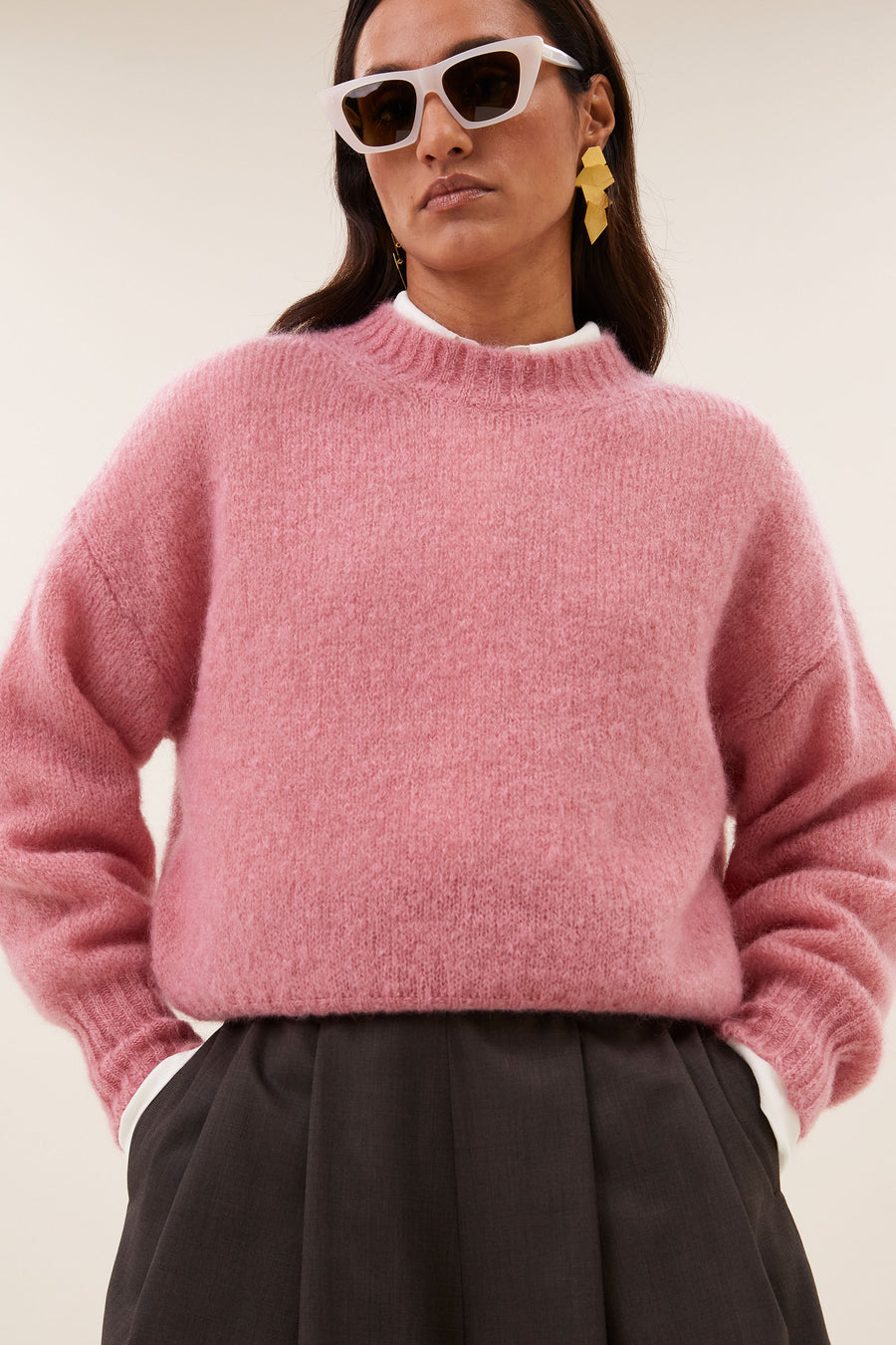 sonny pullover | ash rose