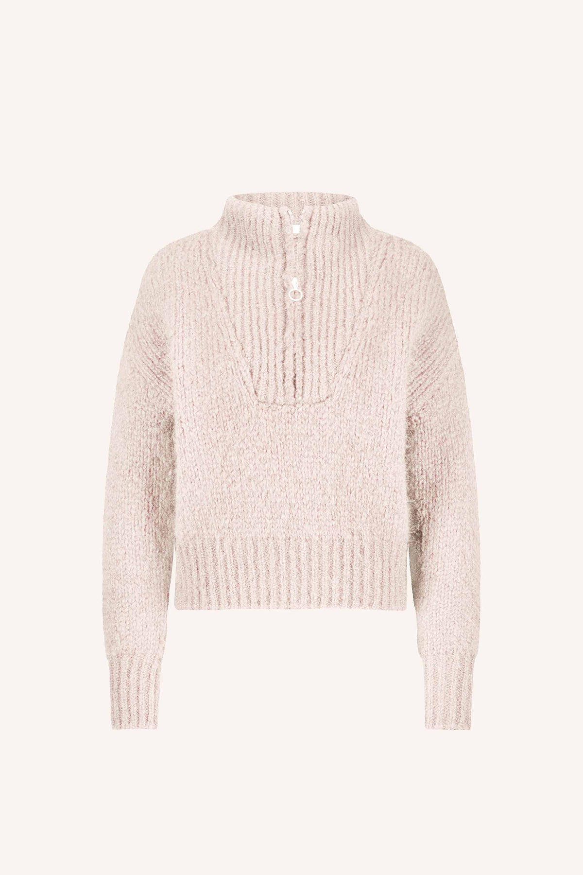 boxy beau pullover | chalk