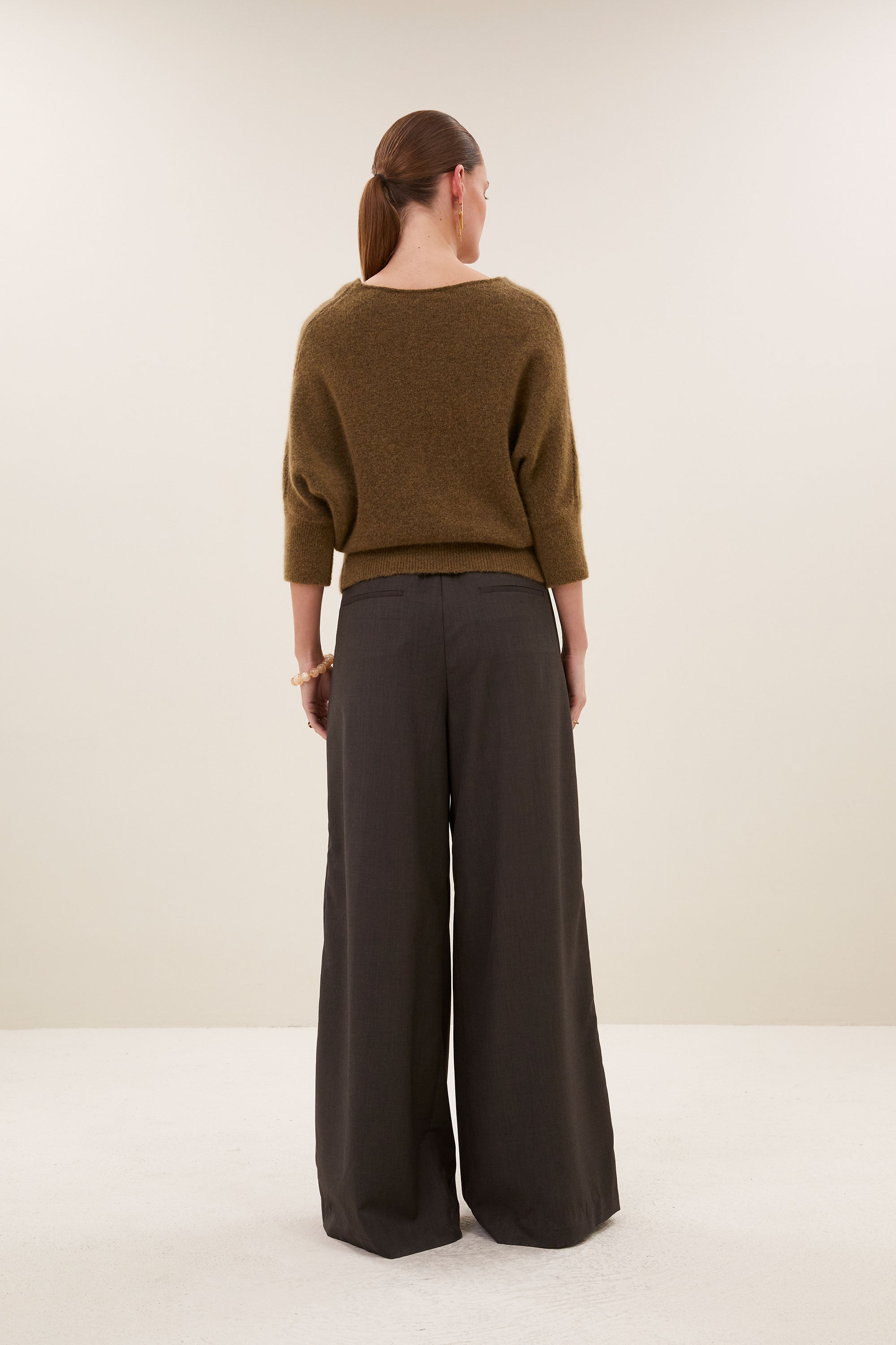 kyoto pullover | golden olive