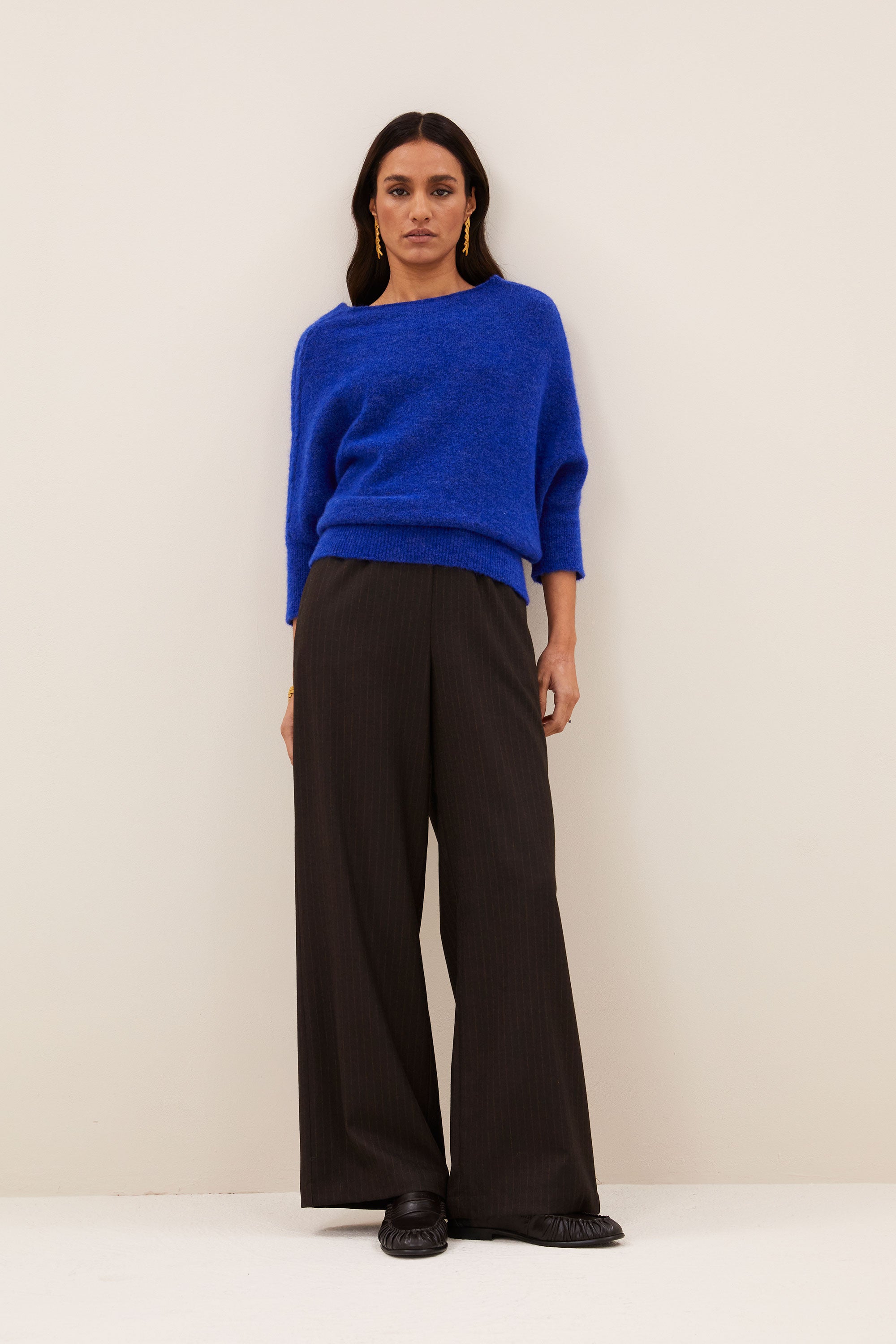 kyoto pullover | queens blue