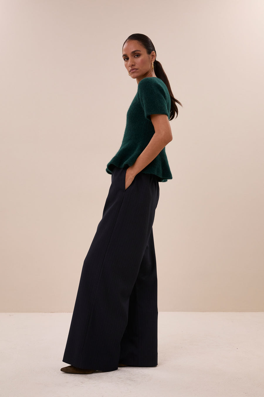 dolly pullover | dark green