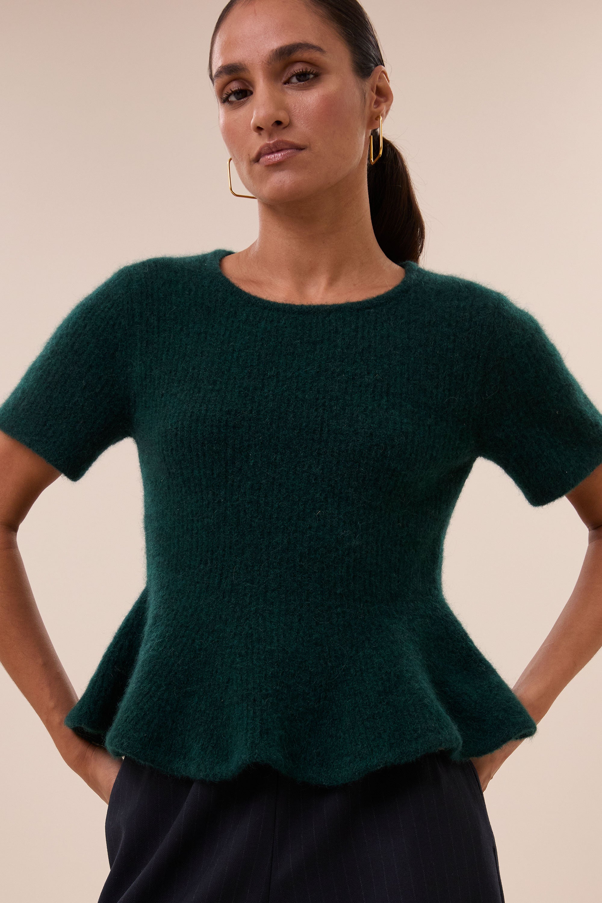 dolly pullover | dark green