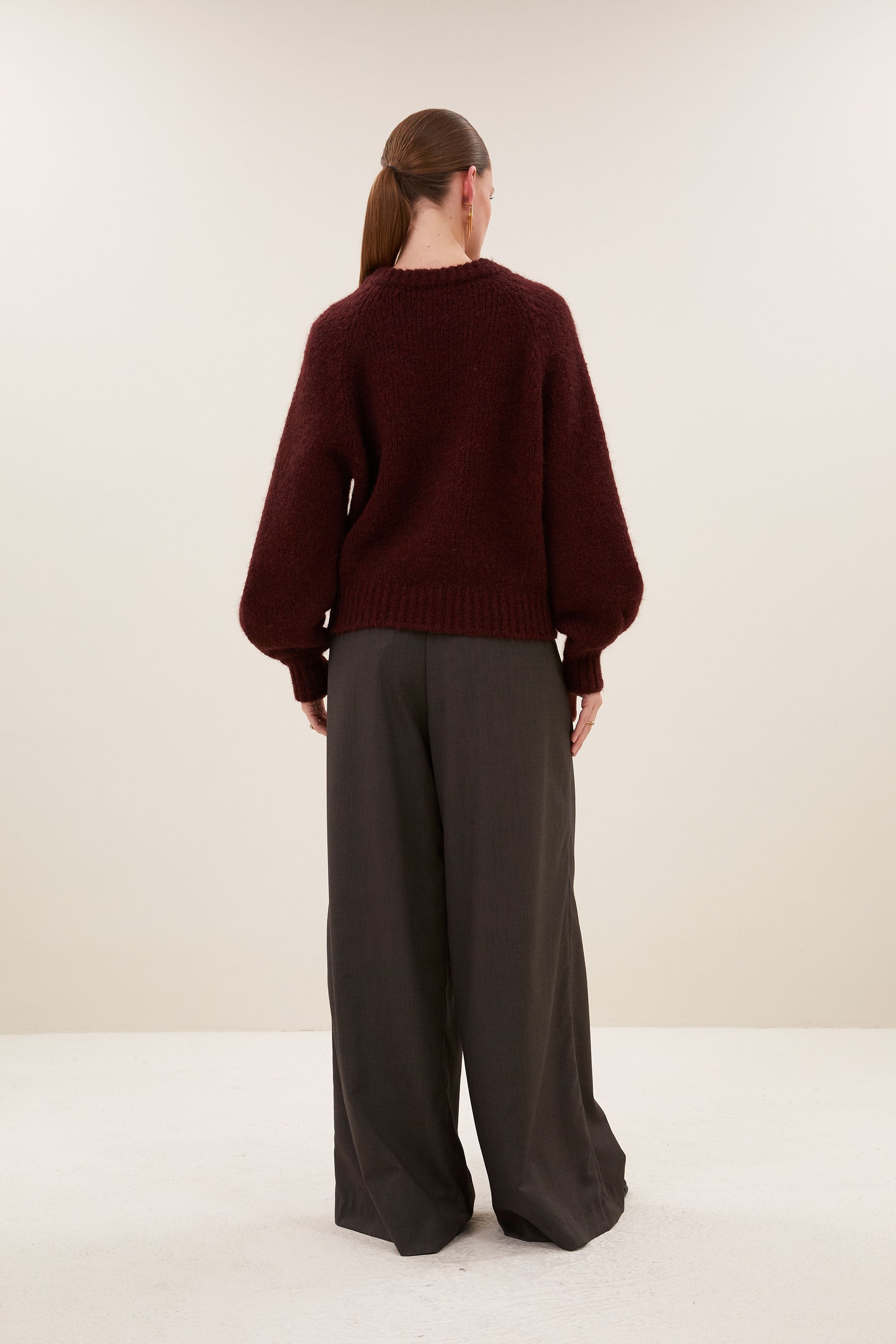 sef pants | dark brown