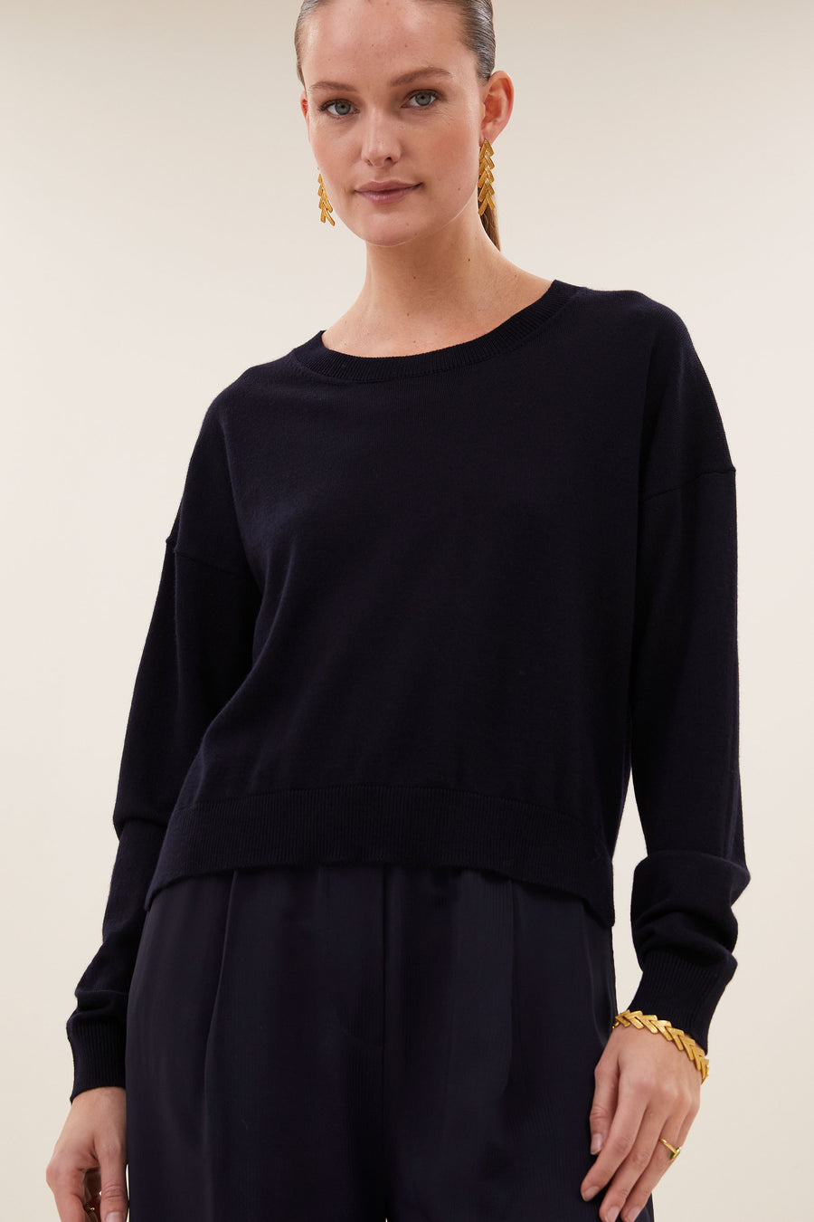duke pullover | midnight