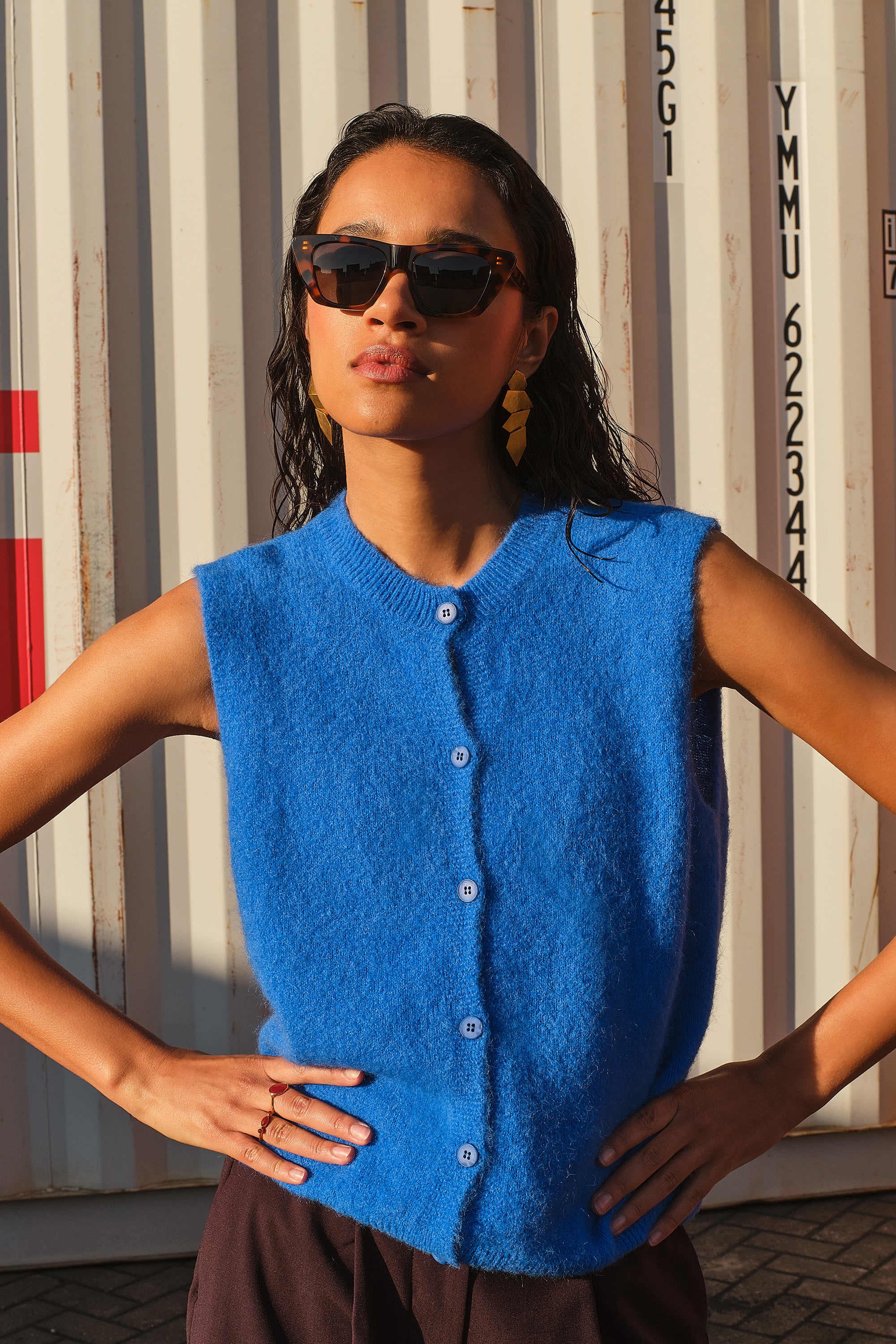 meya spencer | electric blue