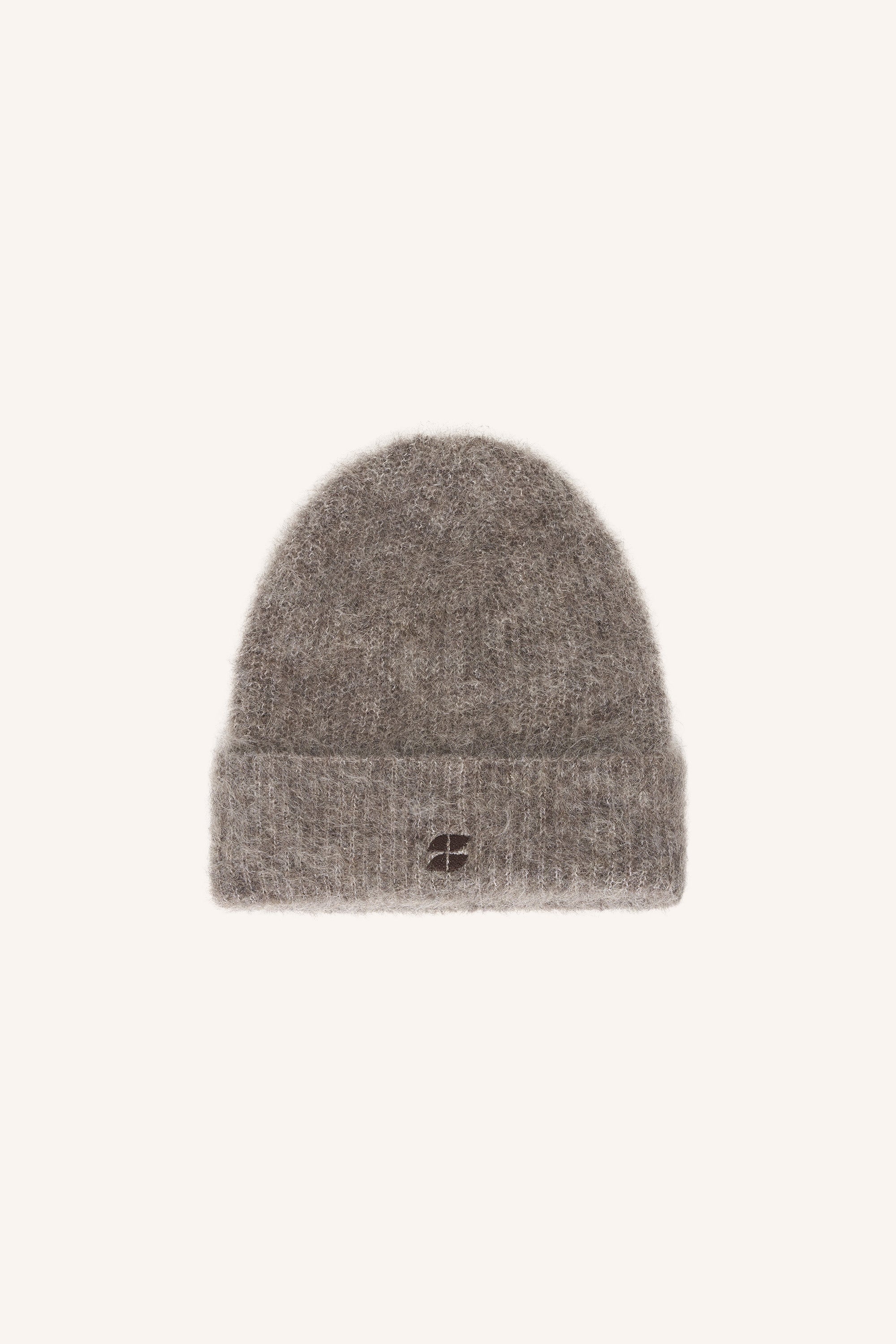 logo norton beanie | dark biscuit