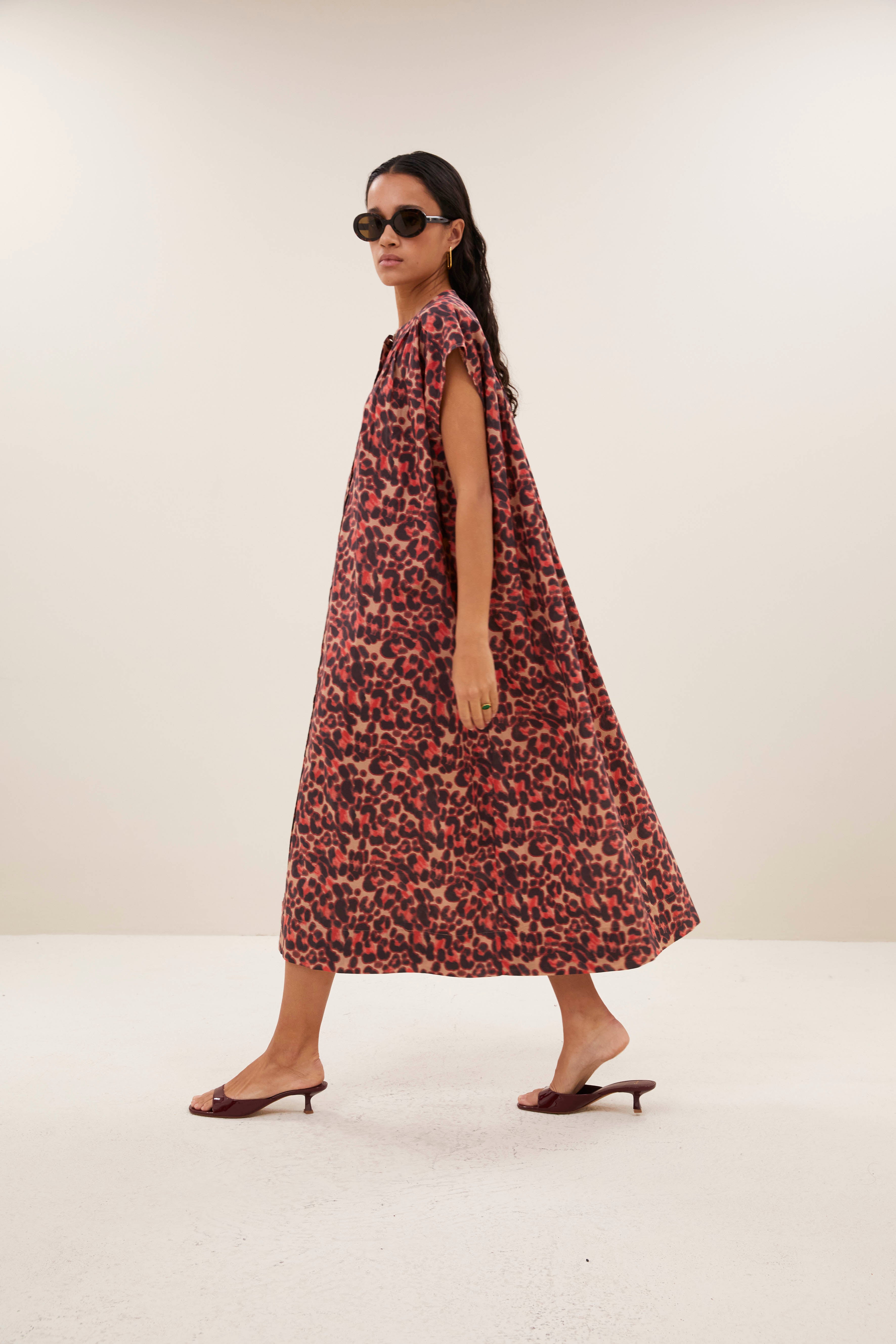 dress-nana cheetah dress cheetah blush-by-bar-