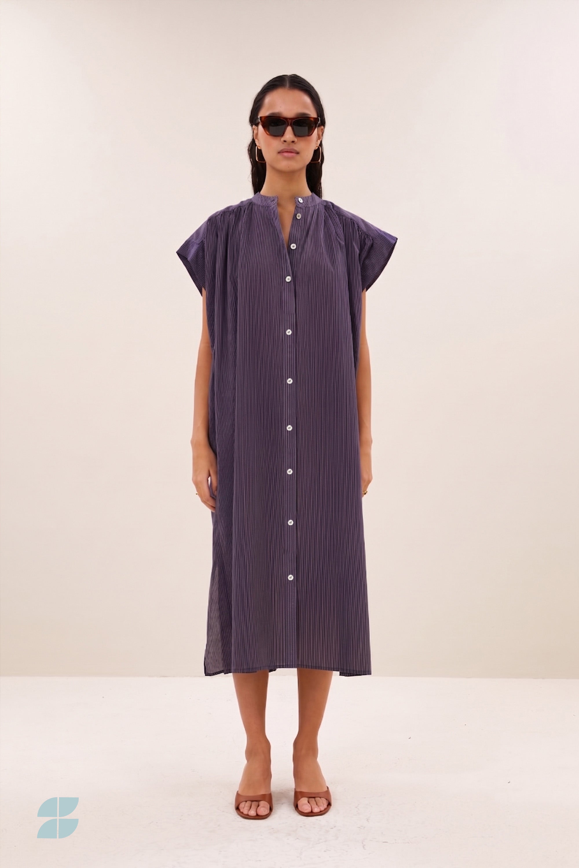 nana stripe dress | tulsi stripe