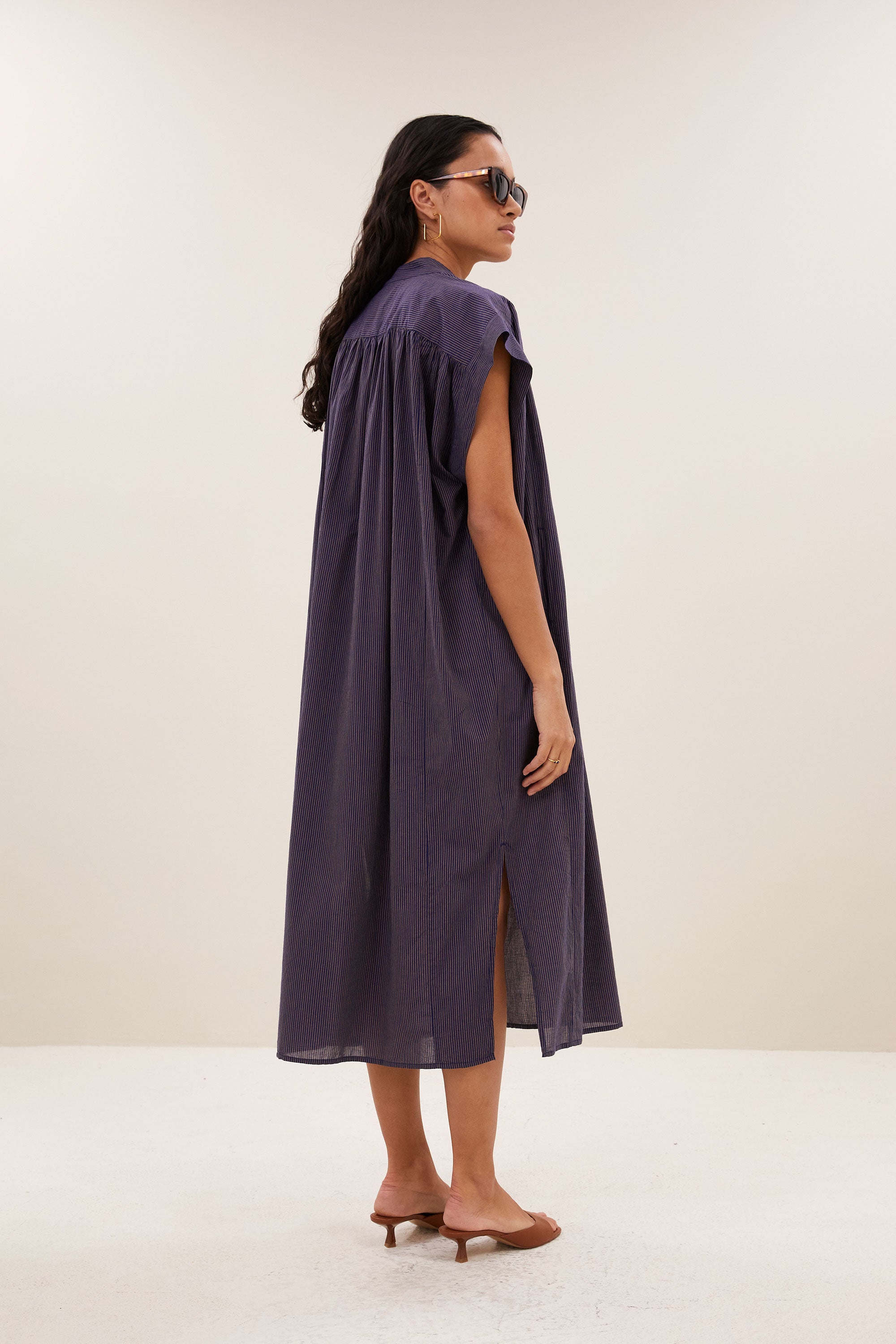 nana stripe dress | tulsi stripe