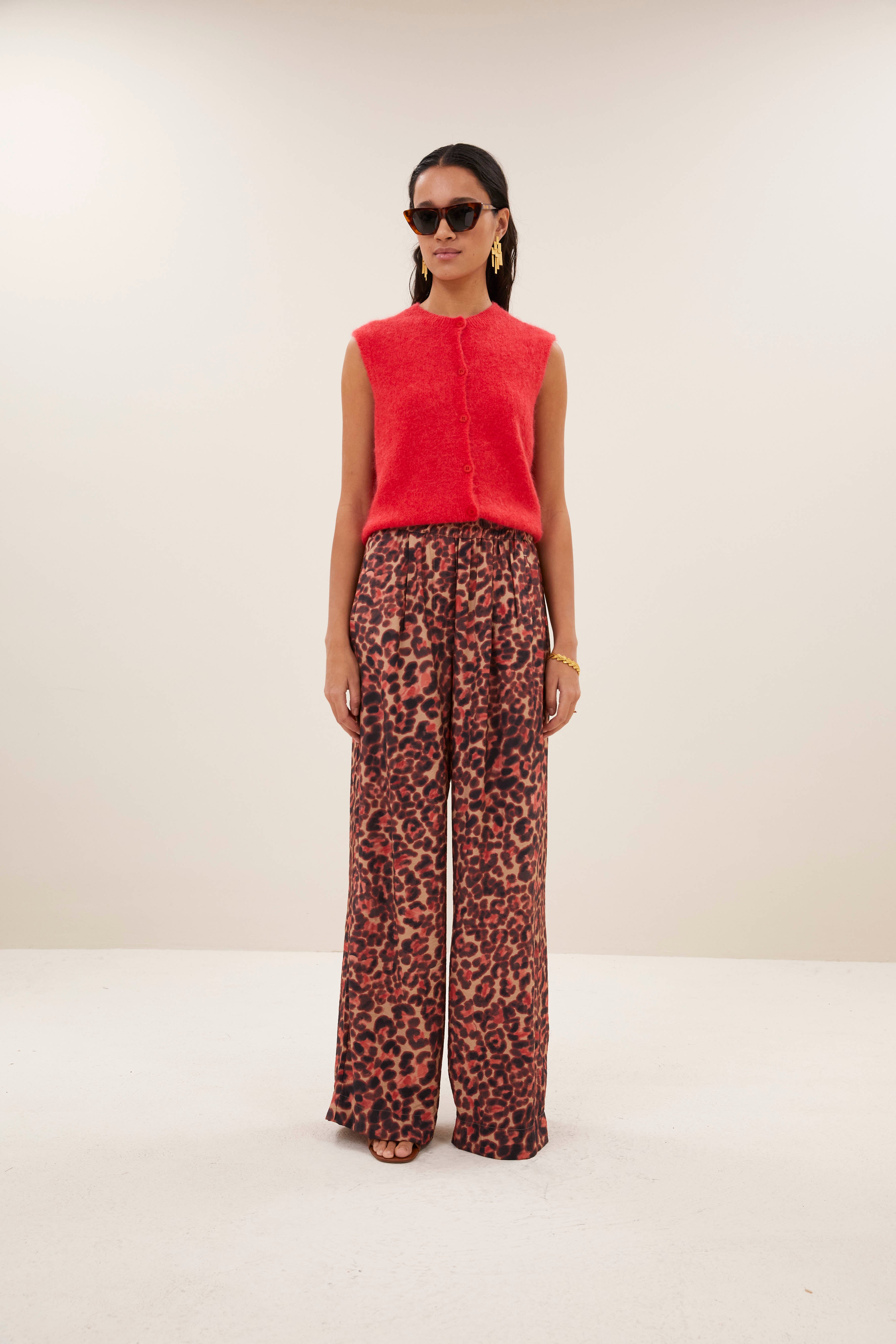 pants-celin cheetah pants cheetah blush-by-bar-zijaanzicht