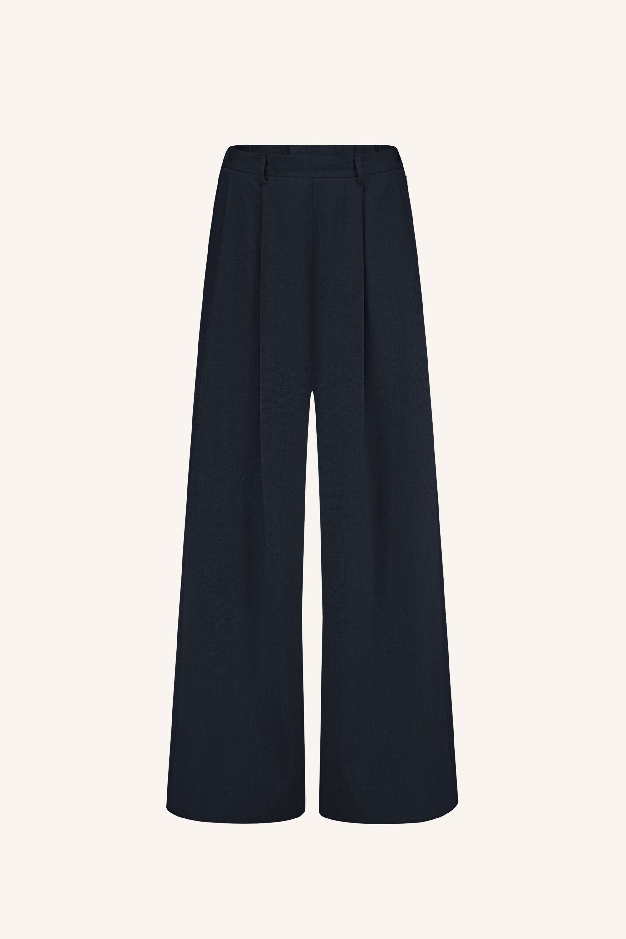 sef solid pants | dark navy