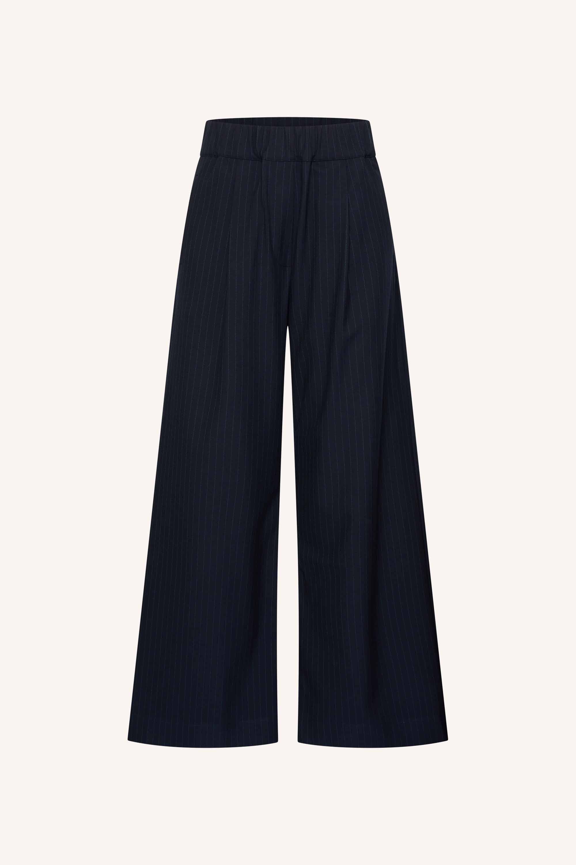 benji pine stripe pants | dark pine stripe