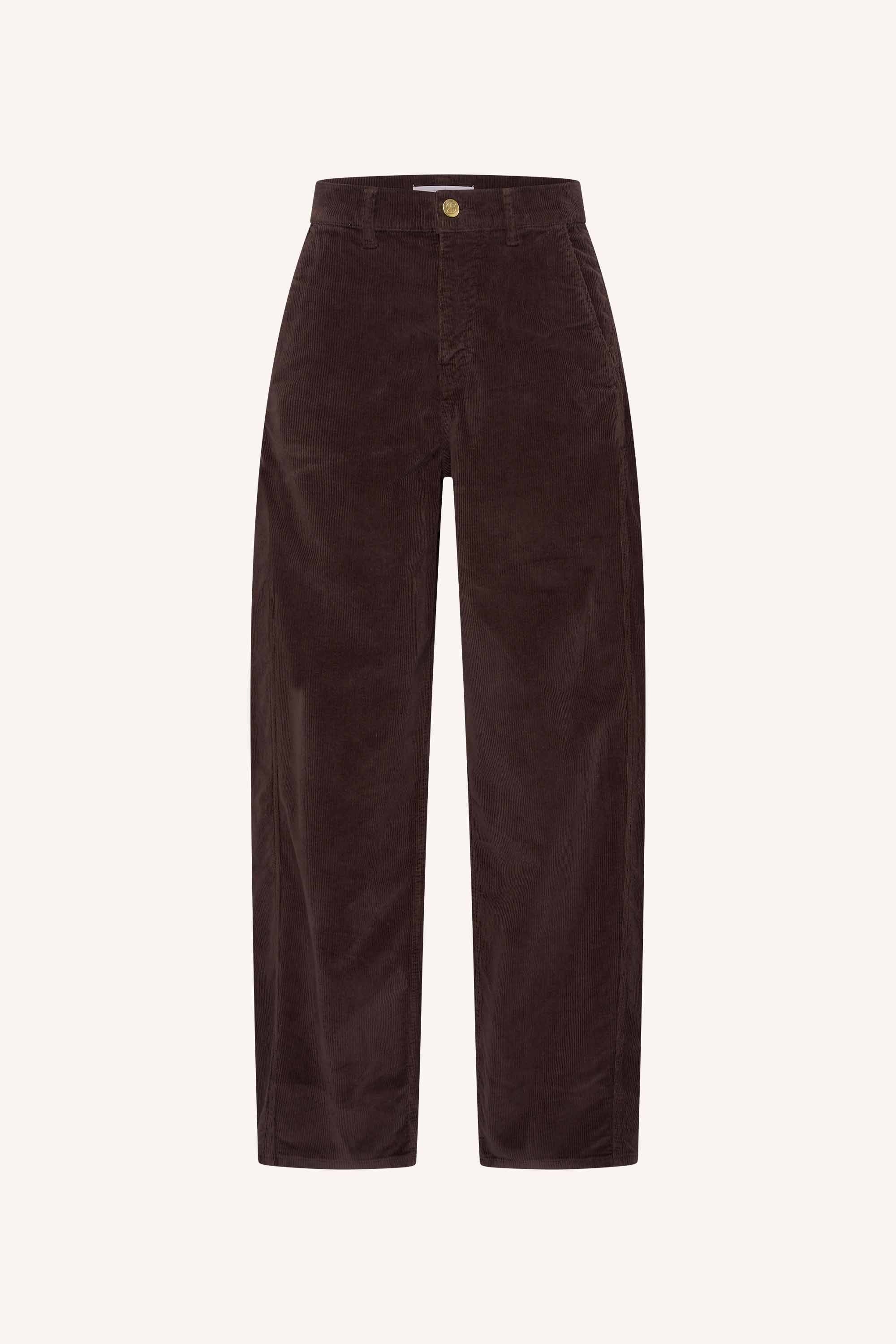 barth corduroy pants | espresso