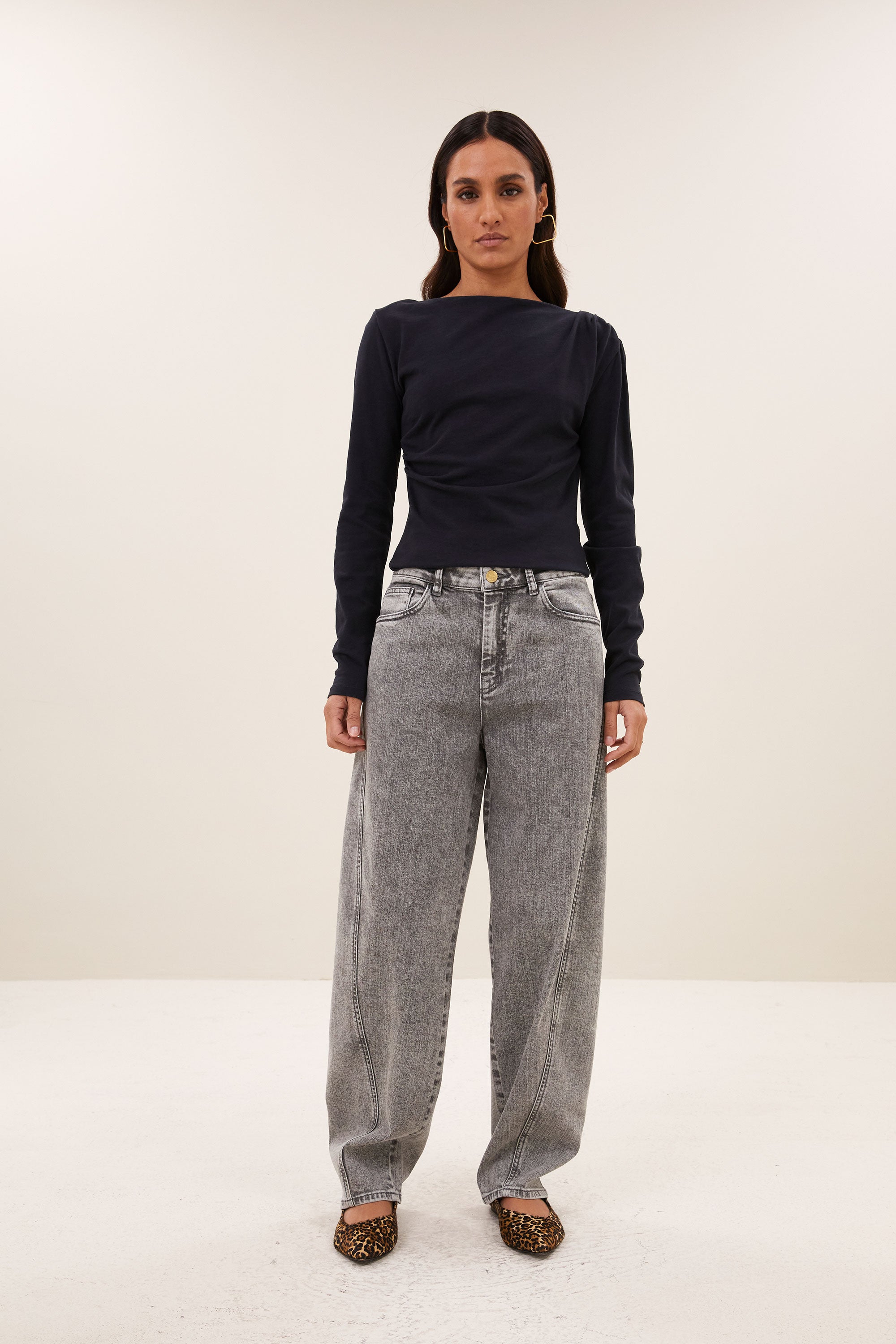 begum grey jeans | grey denim