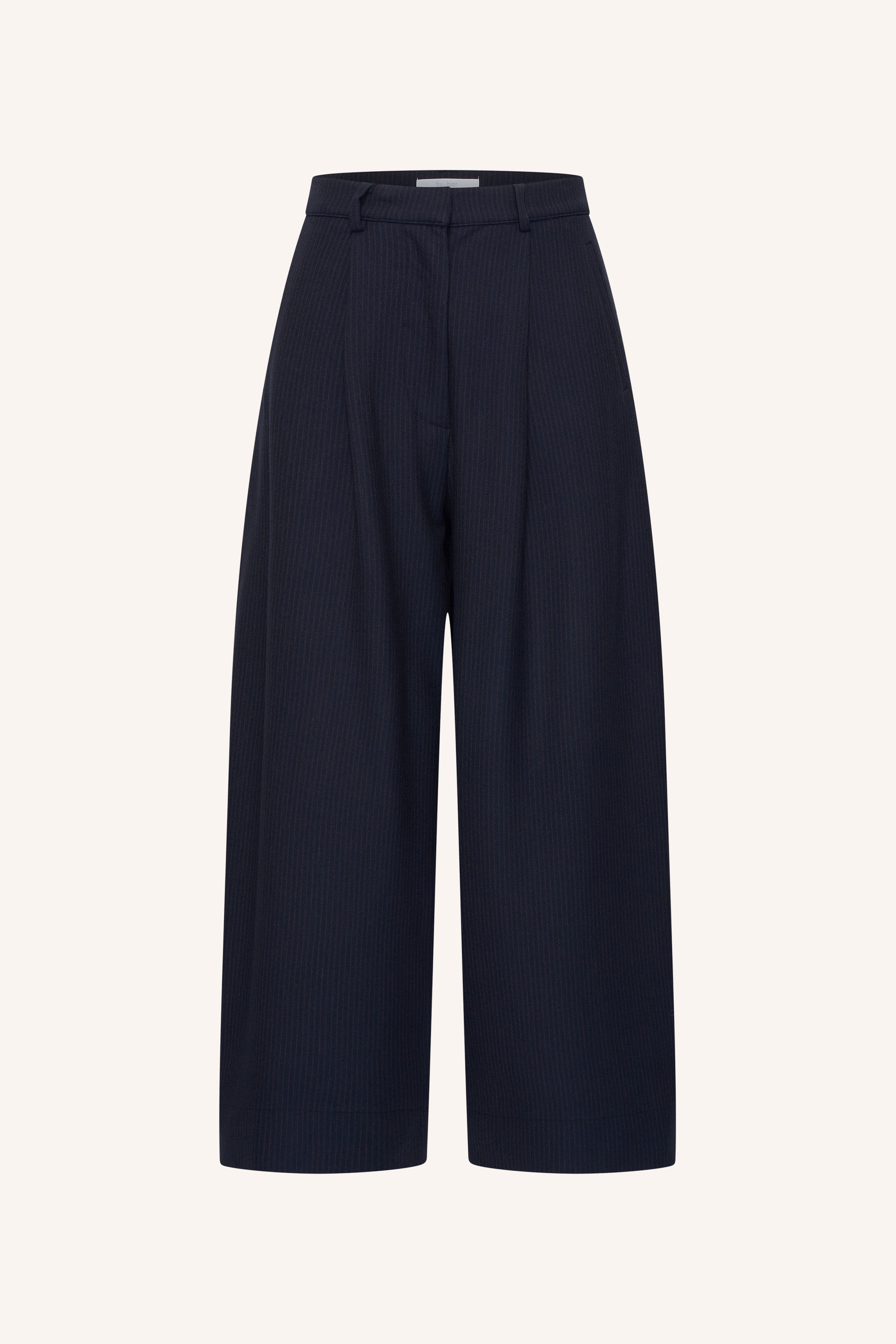 frida-copper-stripe-pants-copper-stripe-hoge taille-plooien-draagbaar als set-by-bar-productfoto