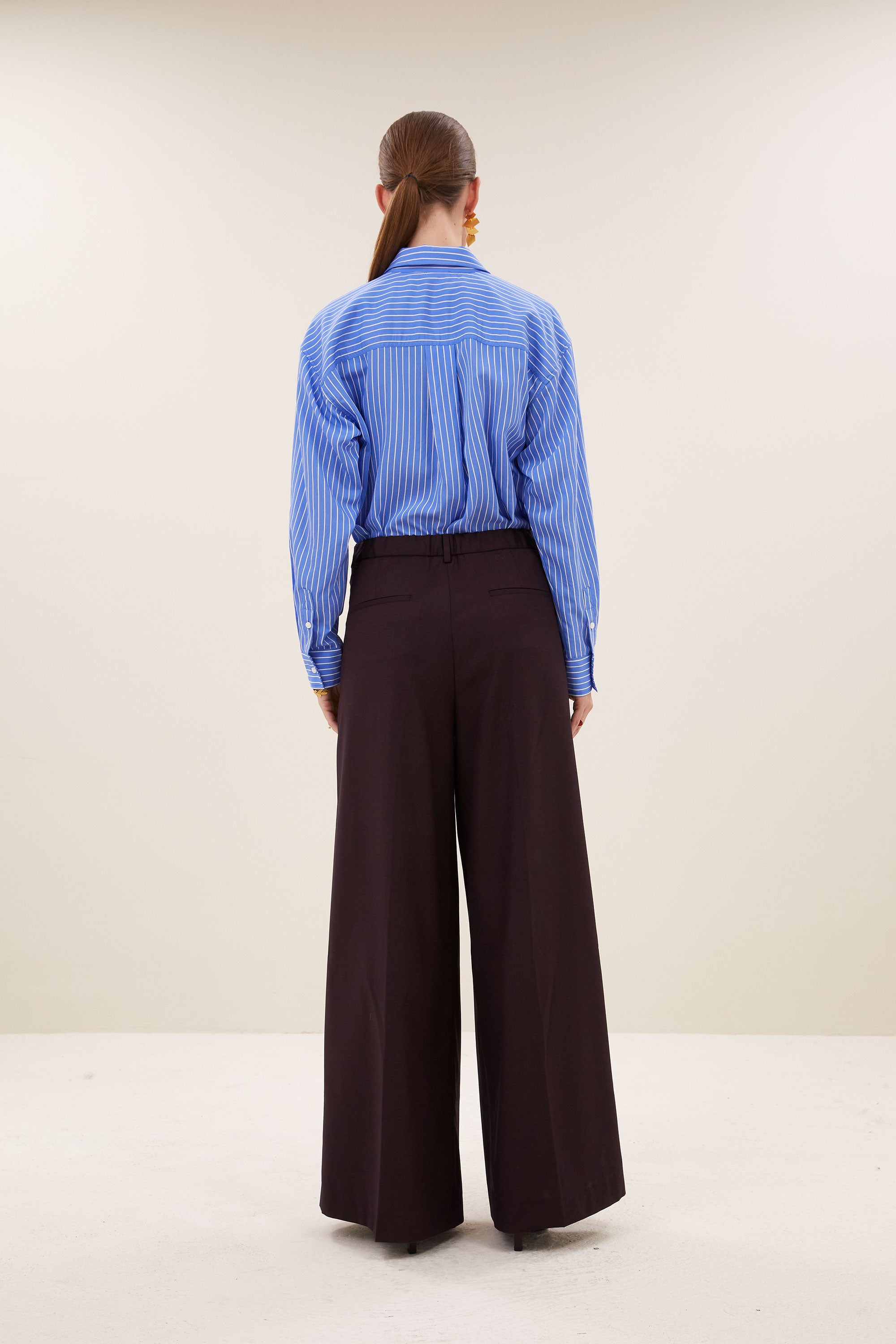 sef pants | dark wine