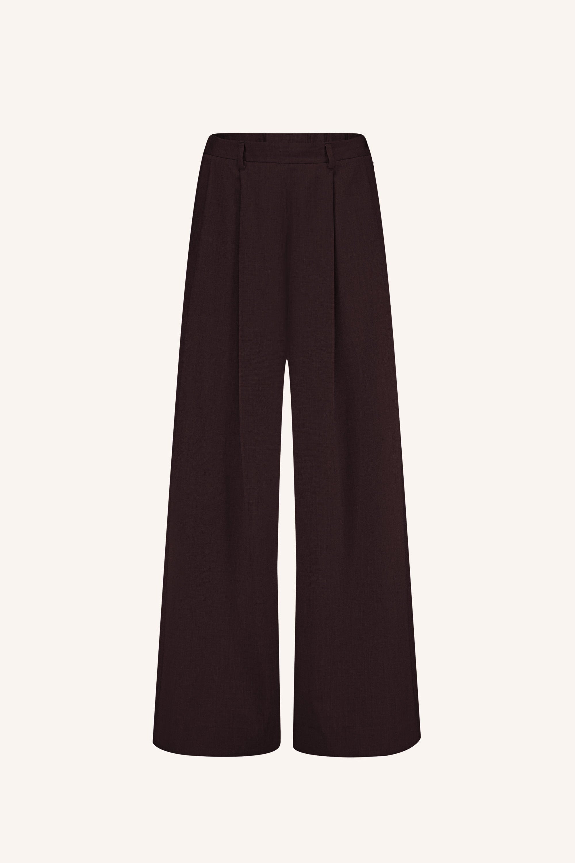 sef pants | dark wine