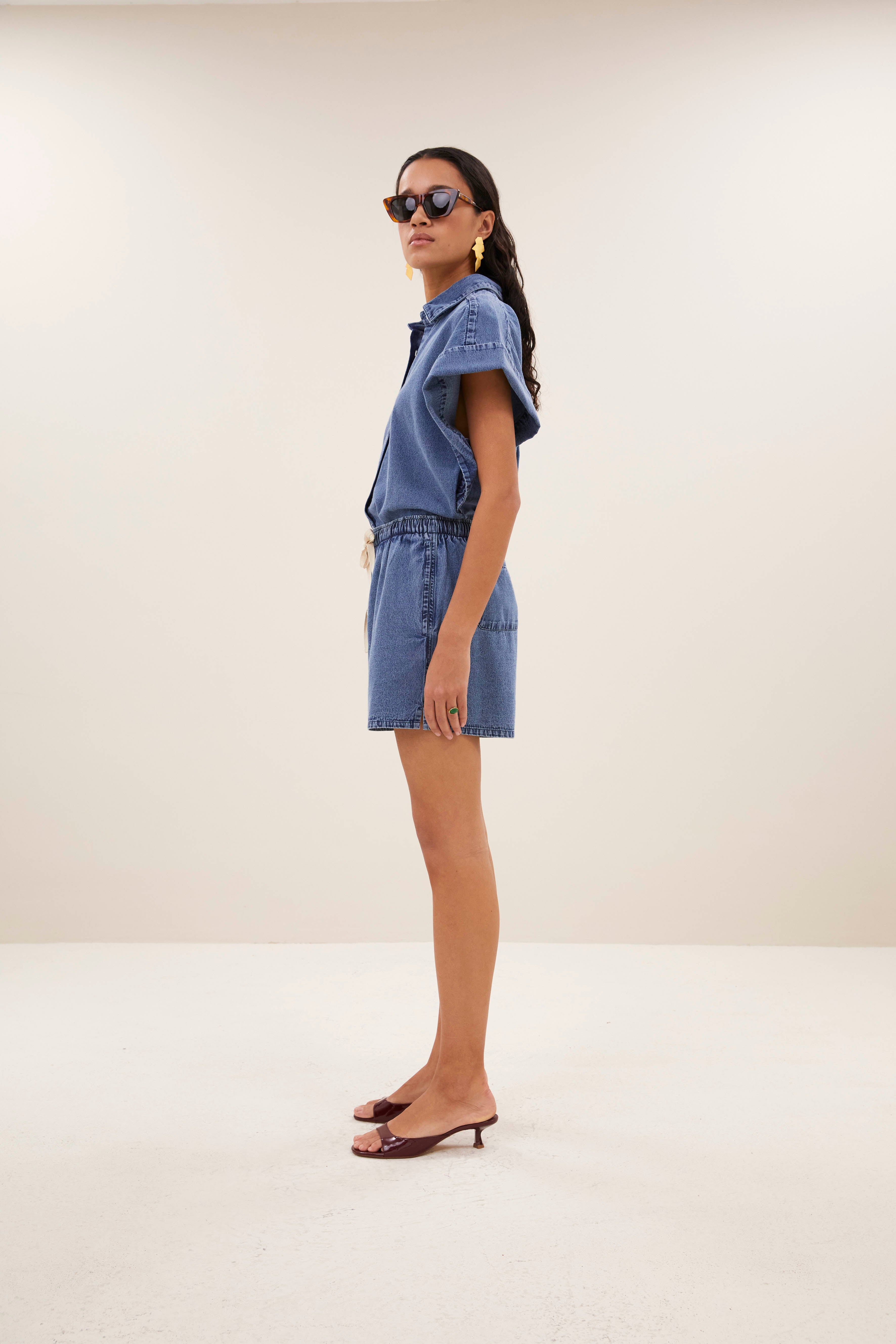 shorts-misa denim shorts medium denim-by-bar-extra
