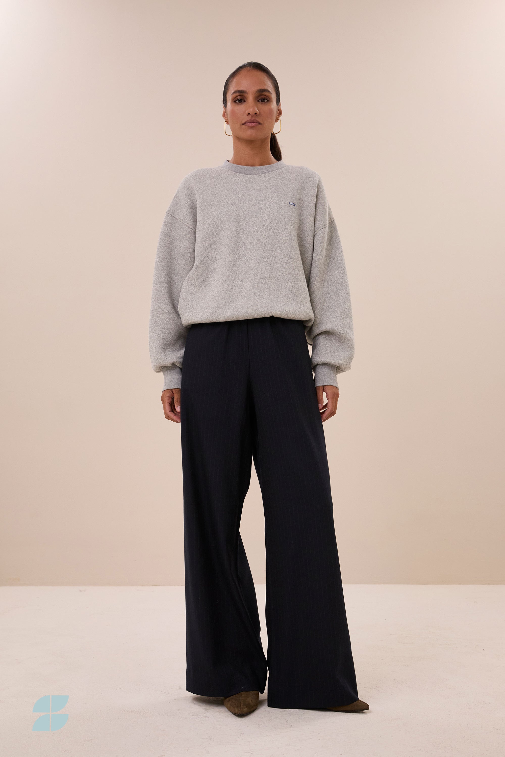 mimi sweater | mid grey melee