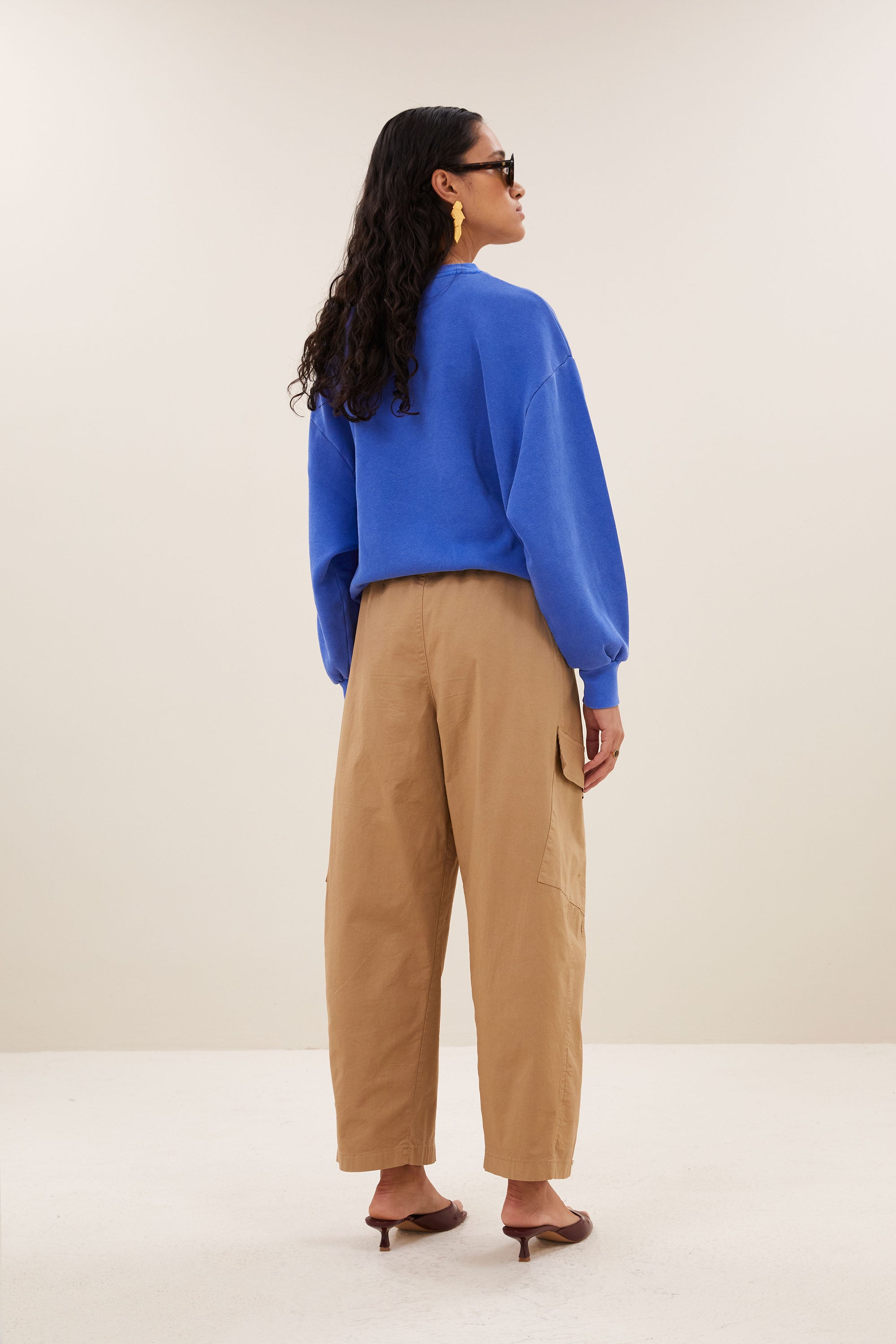 lili lucky sweater | azul blue
