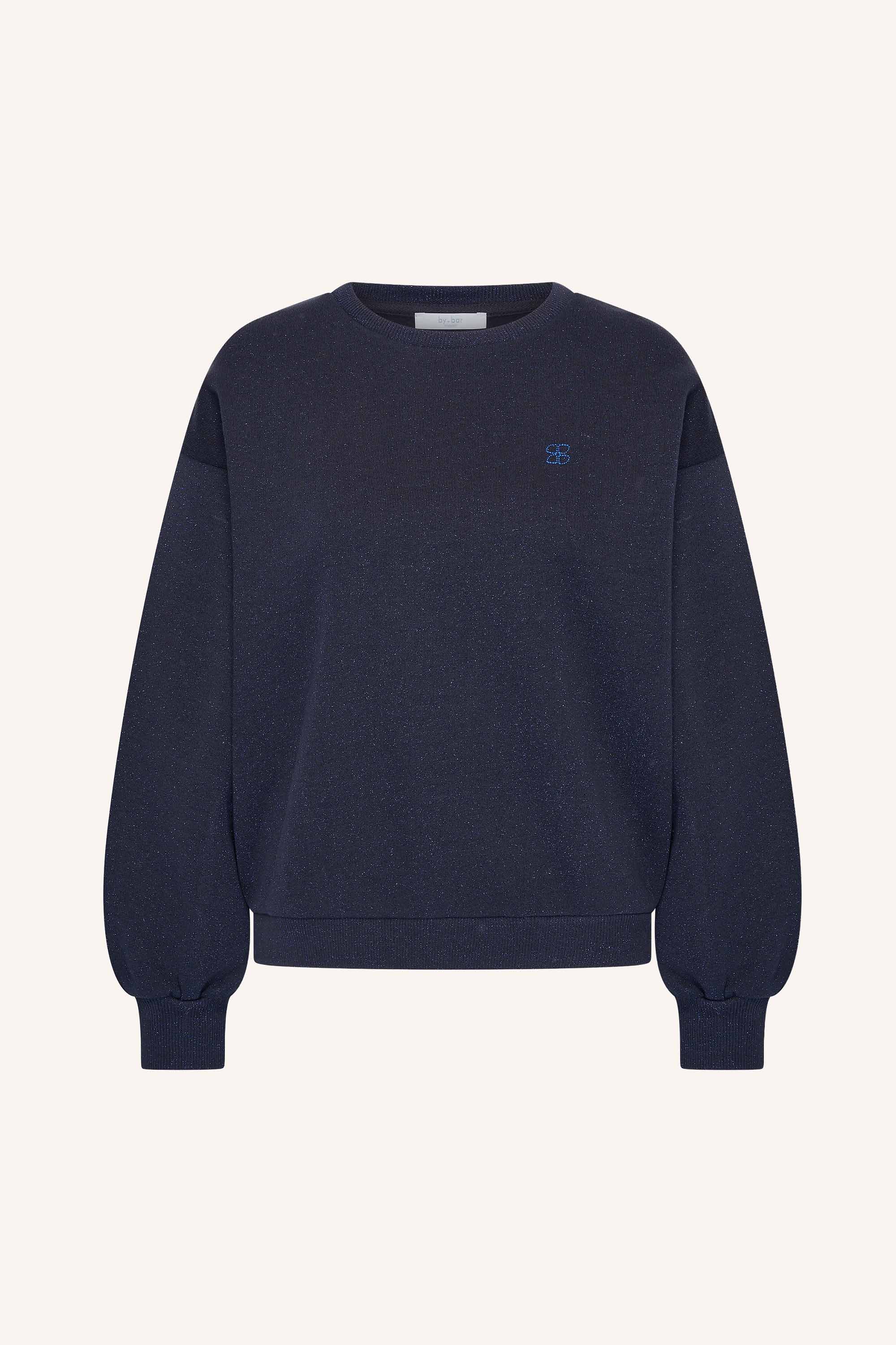 lili sparkle sweater | midnight