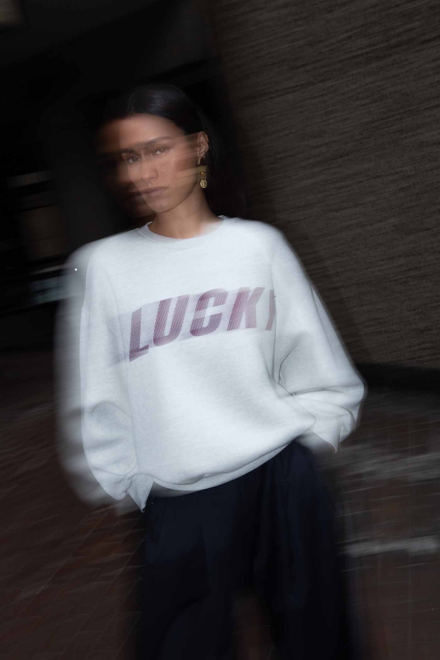 lili speed sweater | light grey melee
