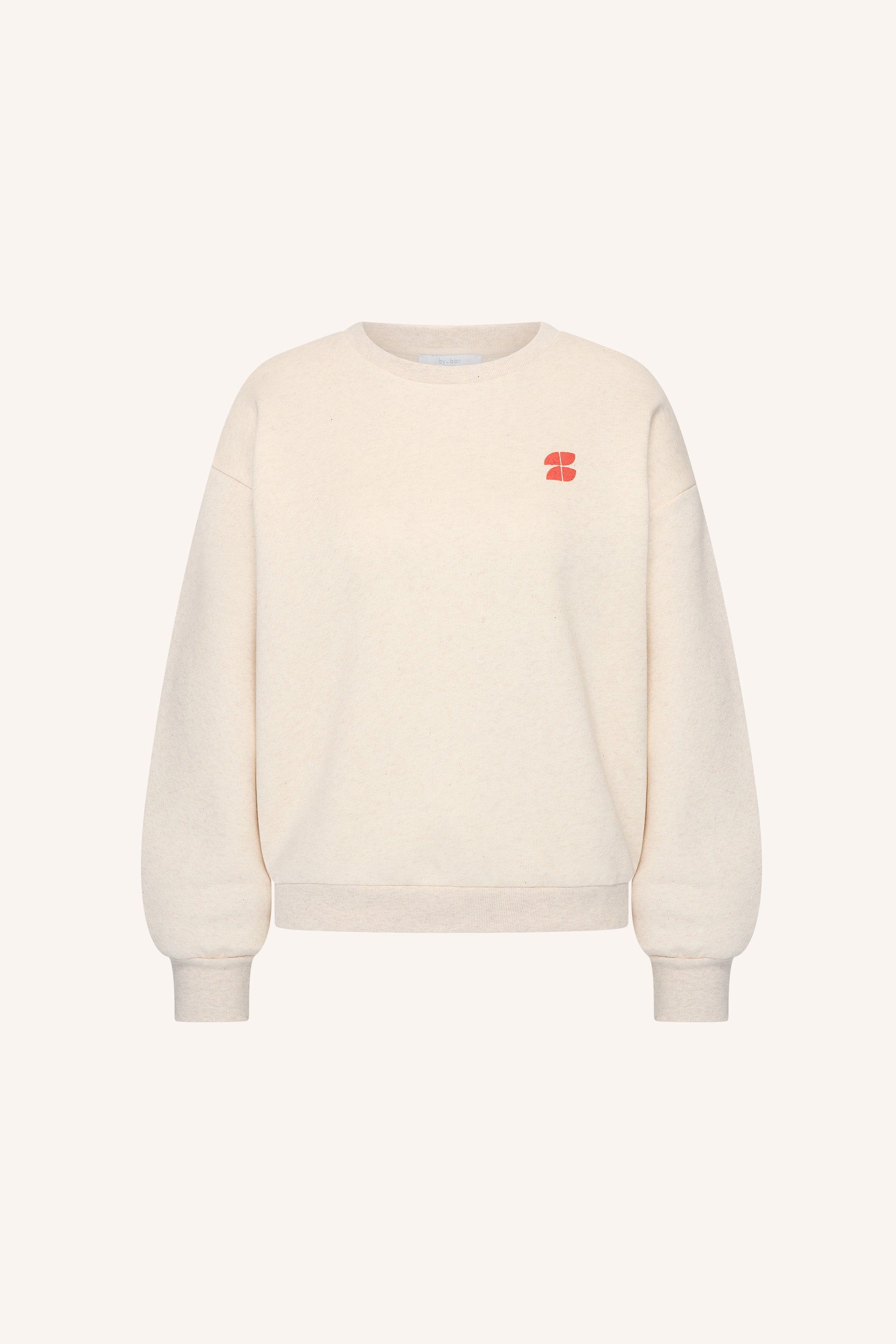 lili coast melange sweater | oyster melee