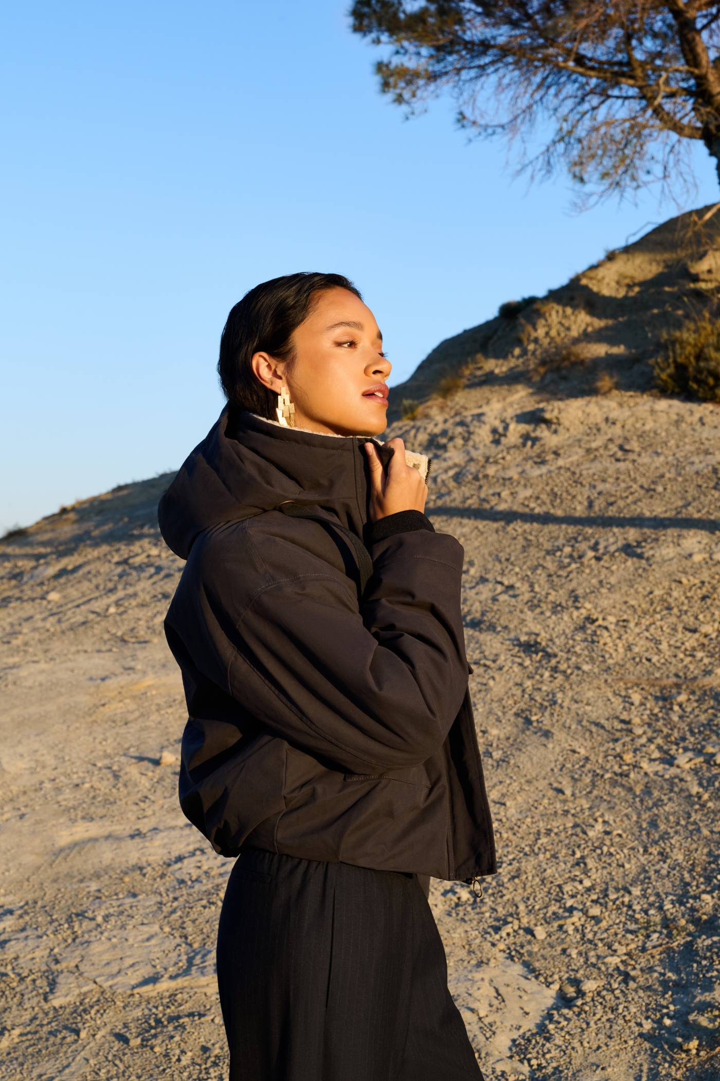 dean jacket | jet black