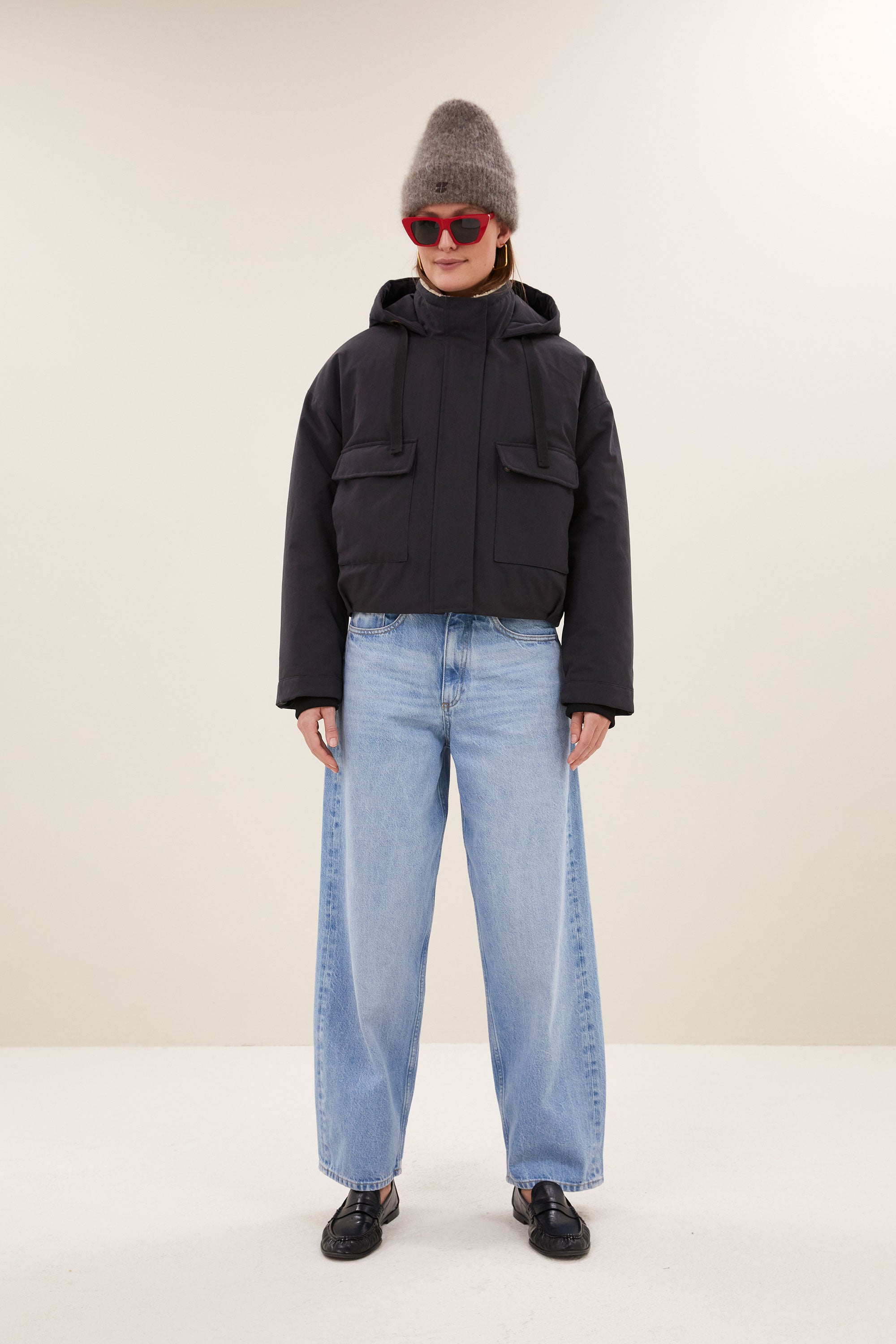 dean jacket | jet black