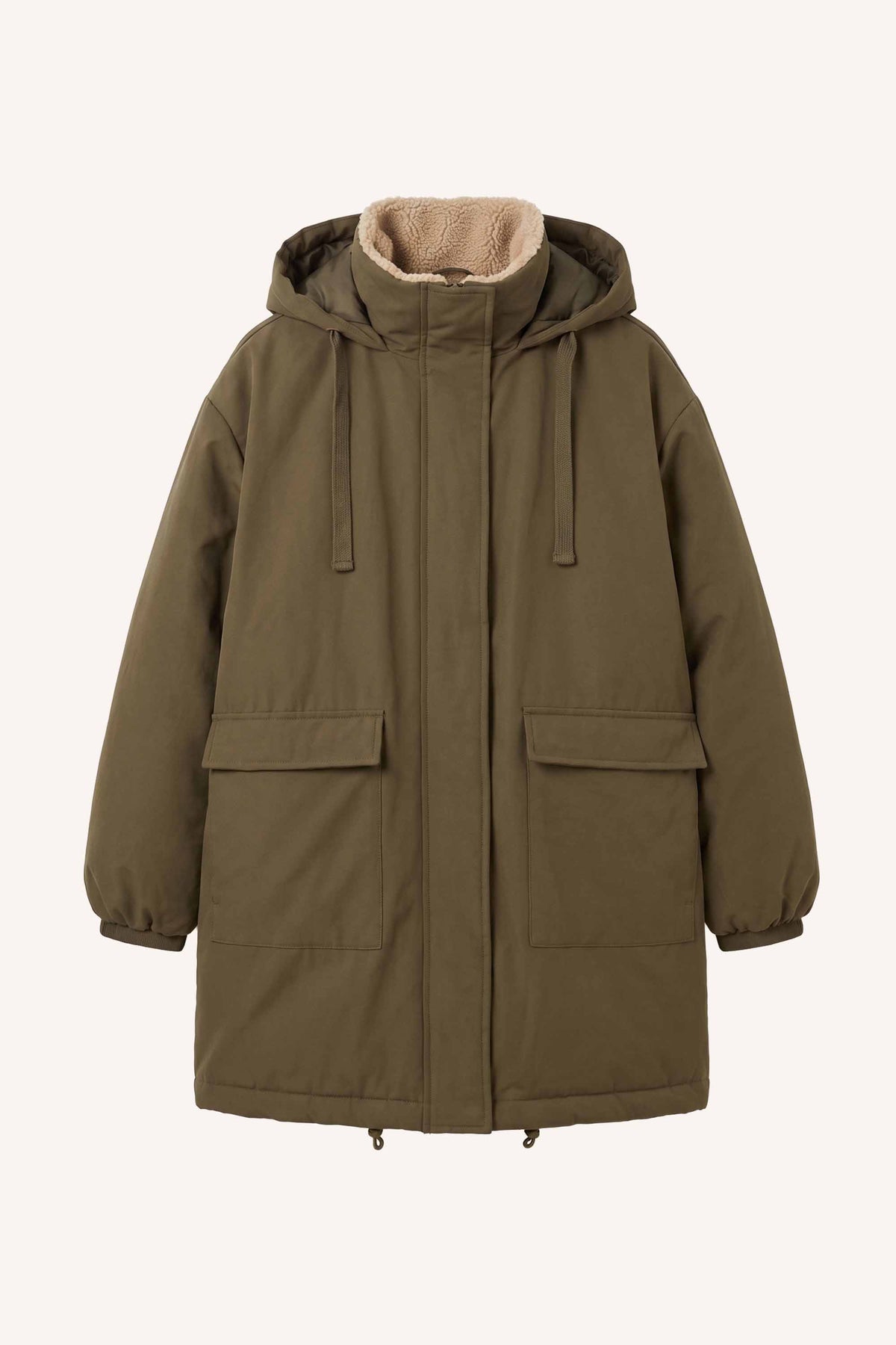 dean long parka | forest green