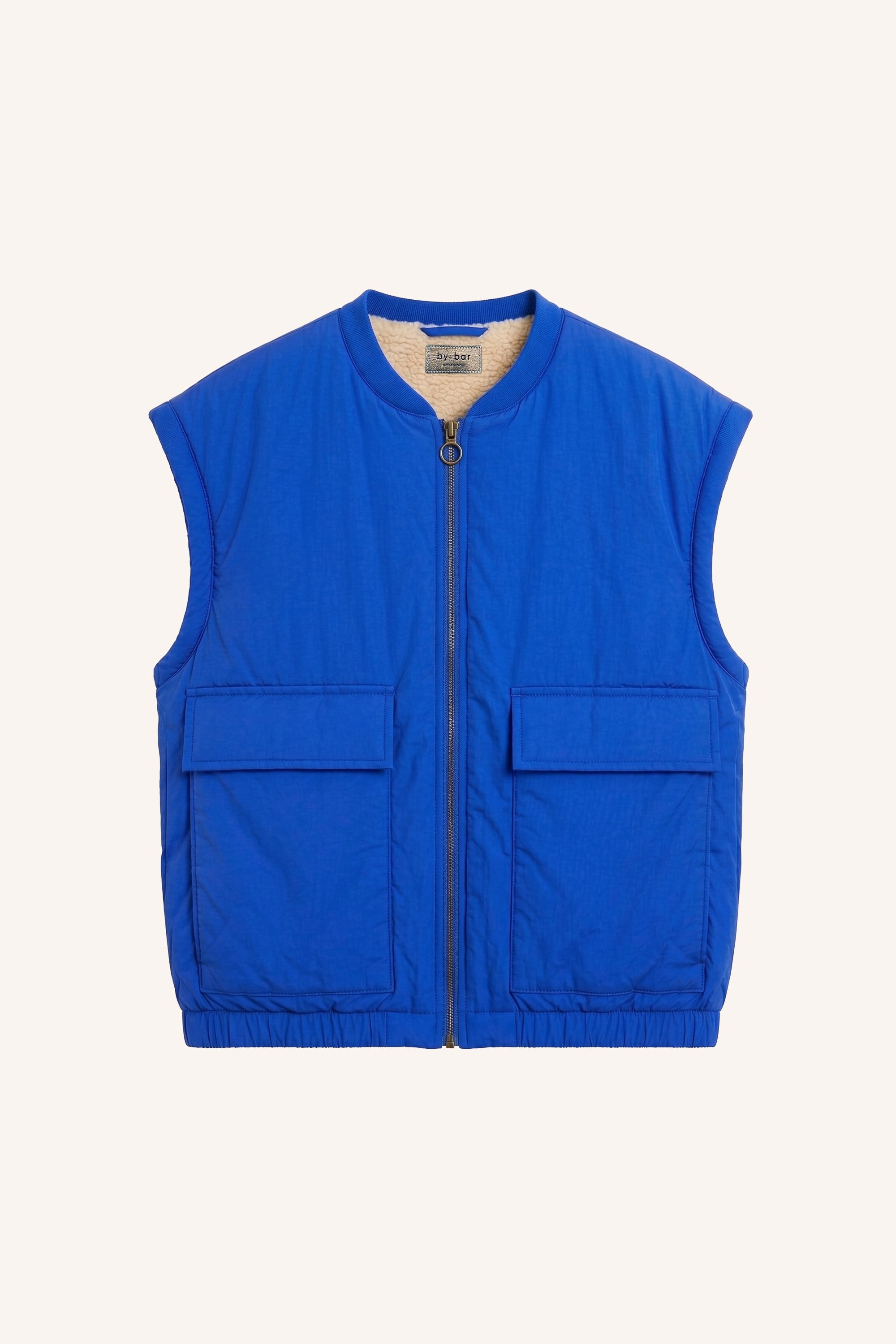 gio sleeveless jacket | kingsblue