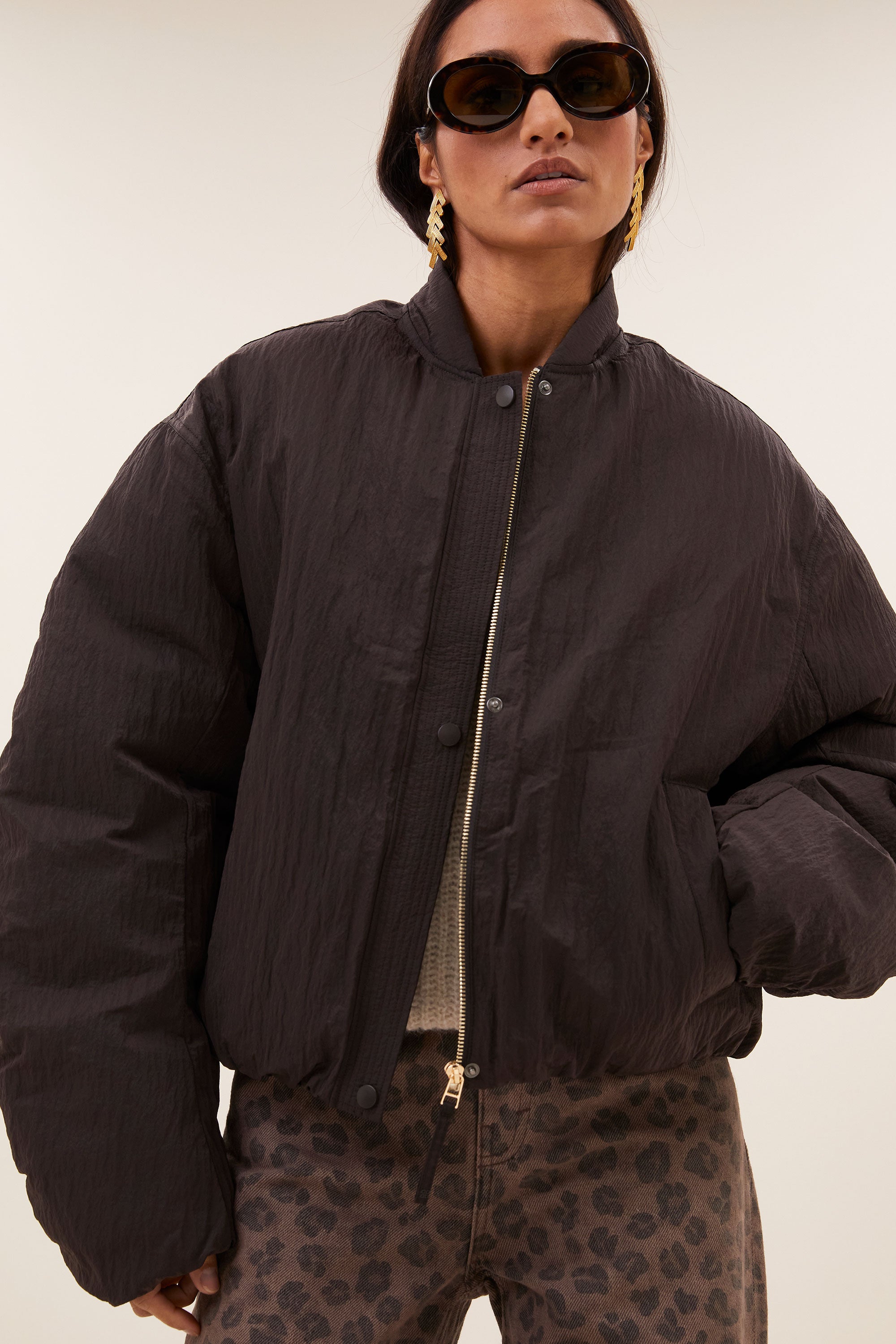 bodie bomber jacket | espresso