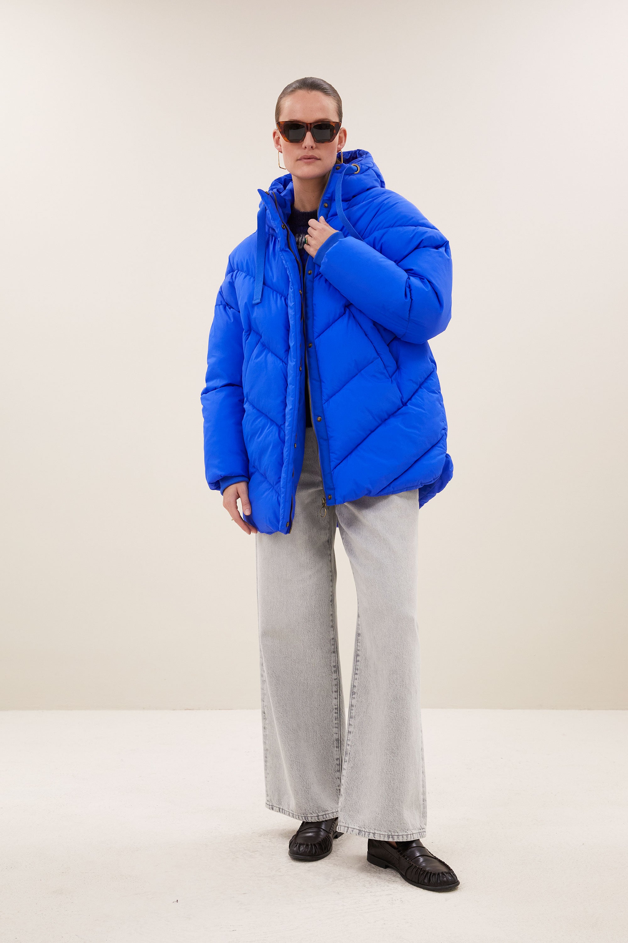 franky-jacket-kingsblue-all-time classic-gemaakt door weefspecialist-rits- en knoopsluiting-by-bar-aanvullende-foto