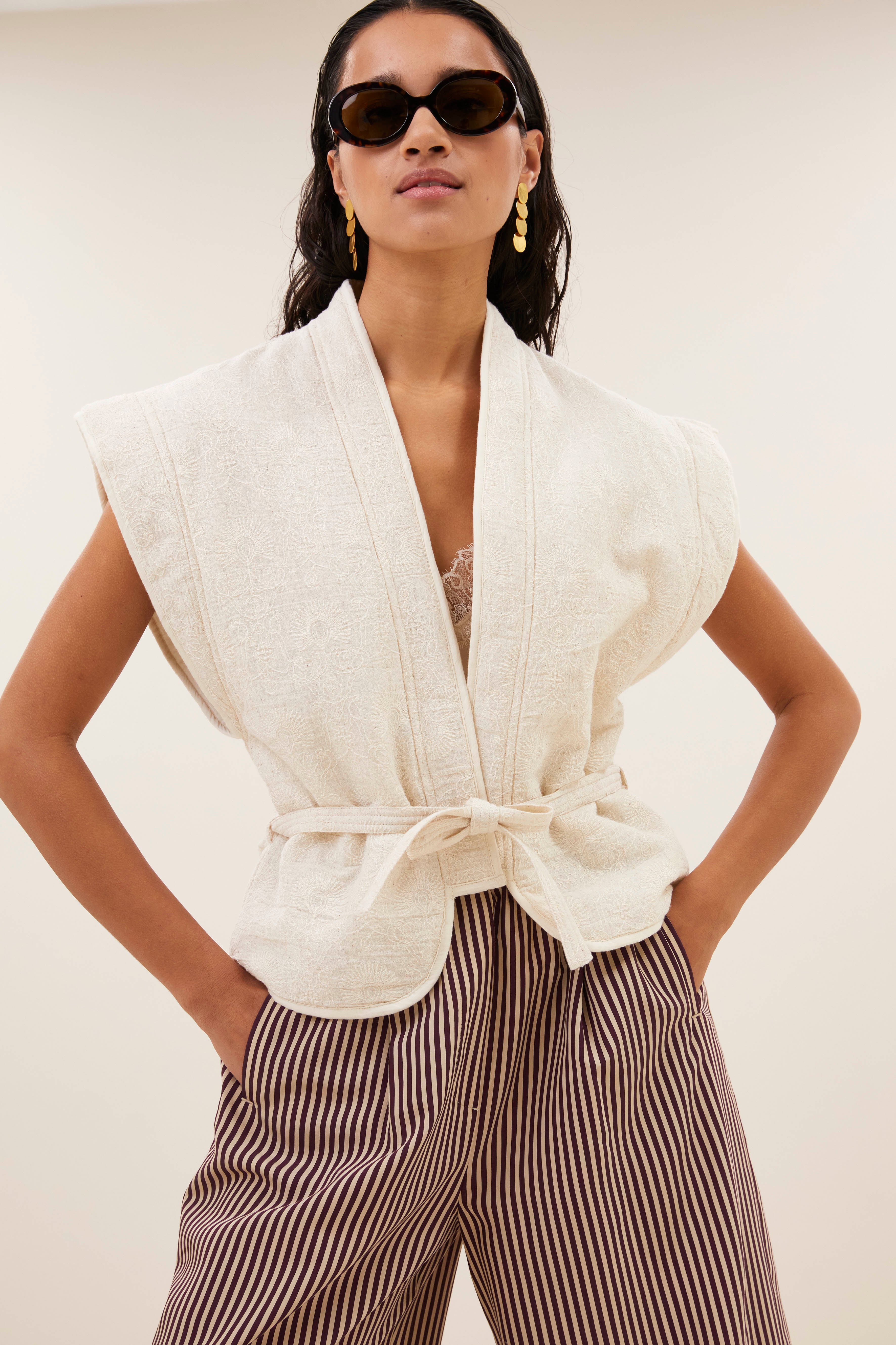 jacket-emilia jacket sand-by-bar-achteraanzicht
