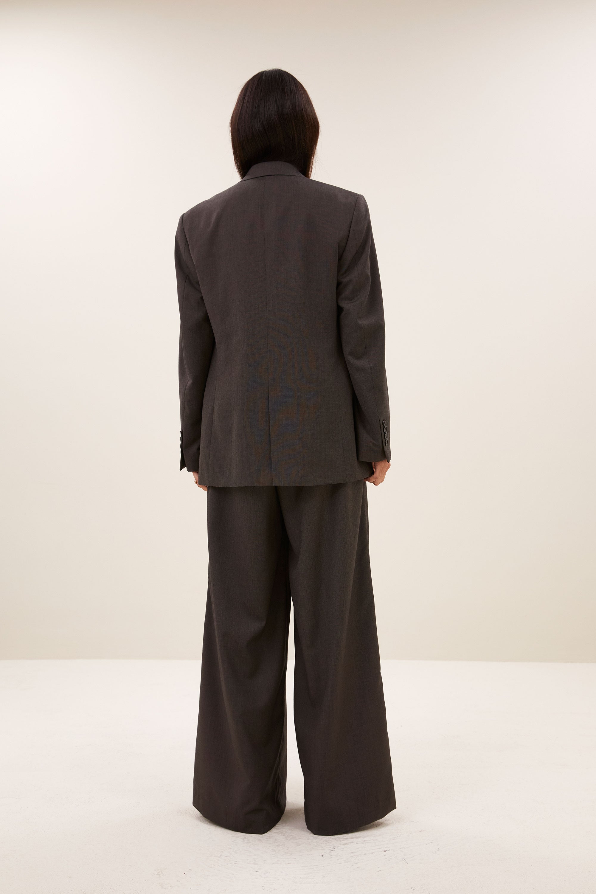 mikkel blazer | dark brown
