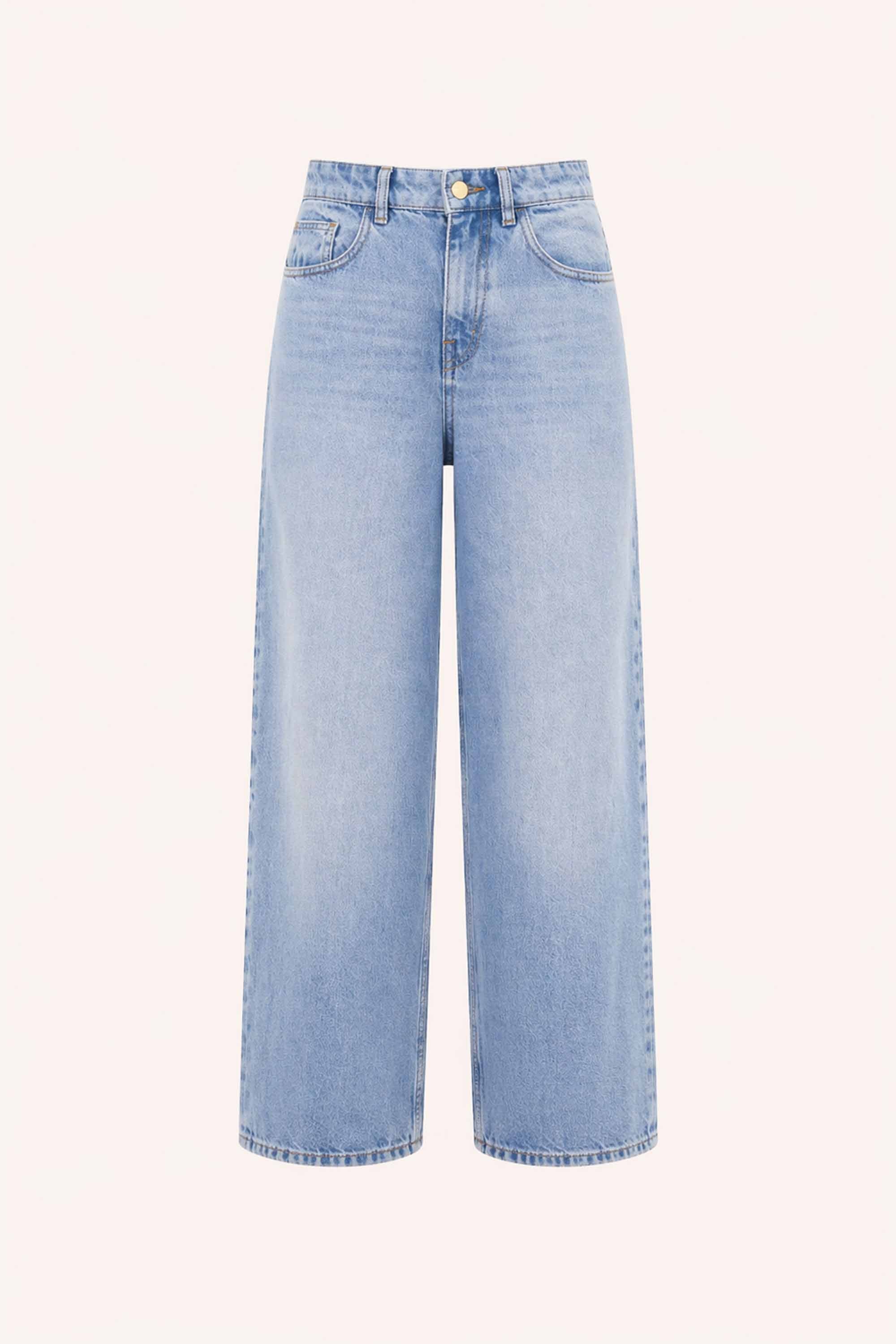 baggy jeans | light denim